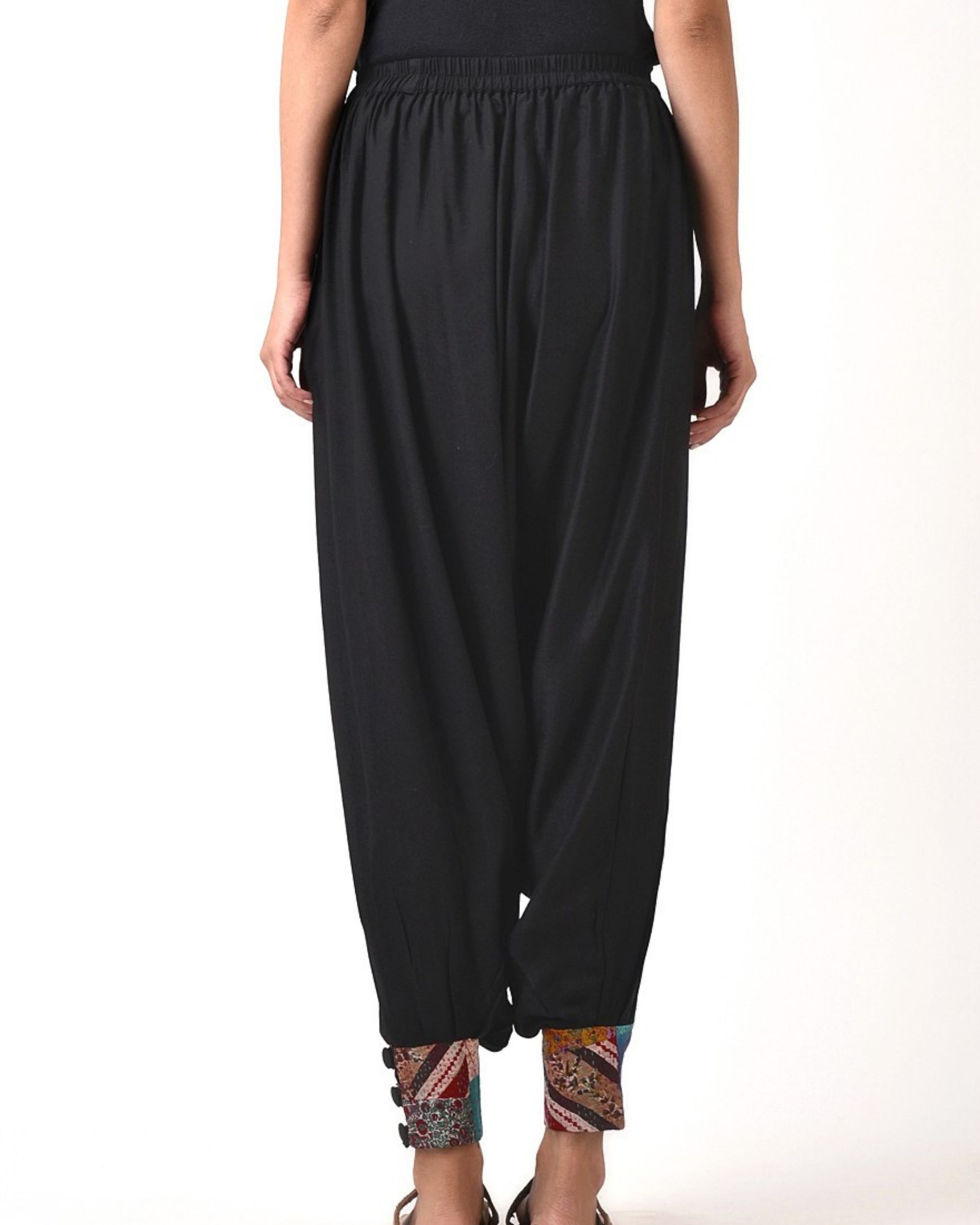 Cotton Silk Harem Pant By Simply Kitsch The Secret Label