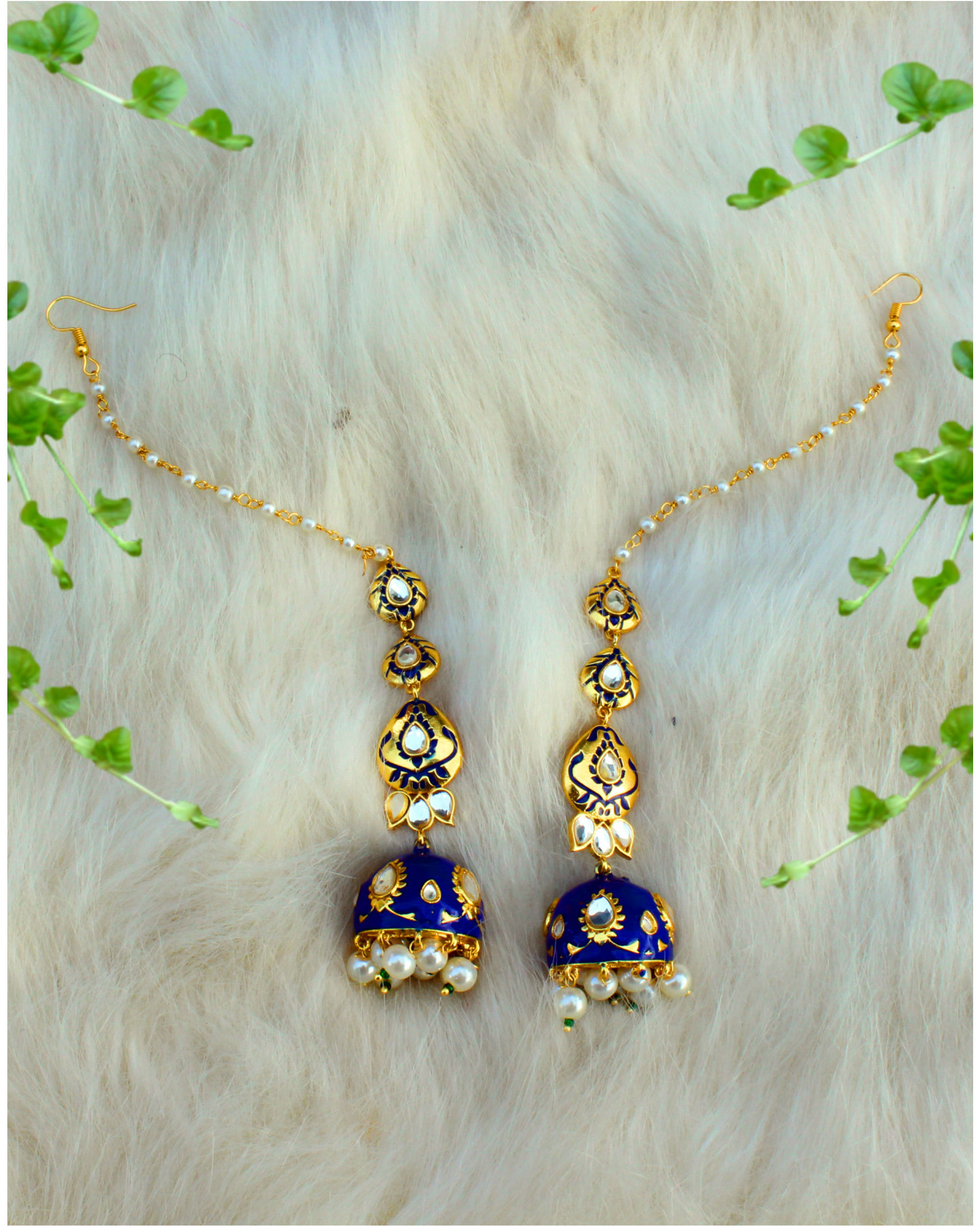 kaan chain earrings