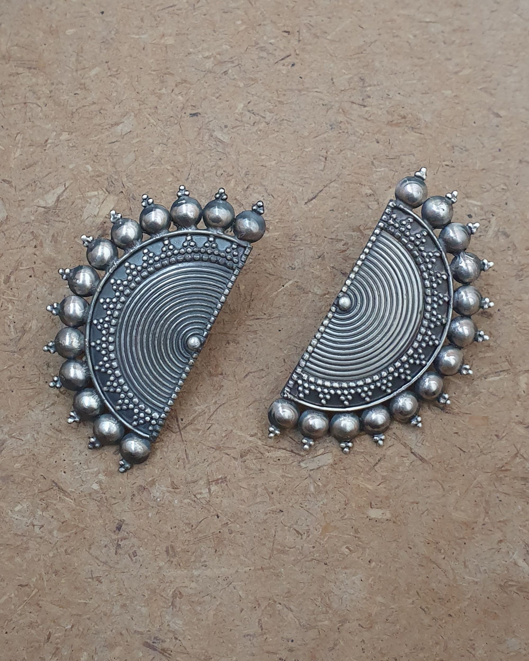 Half moon earrings 