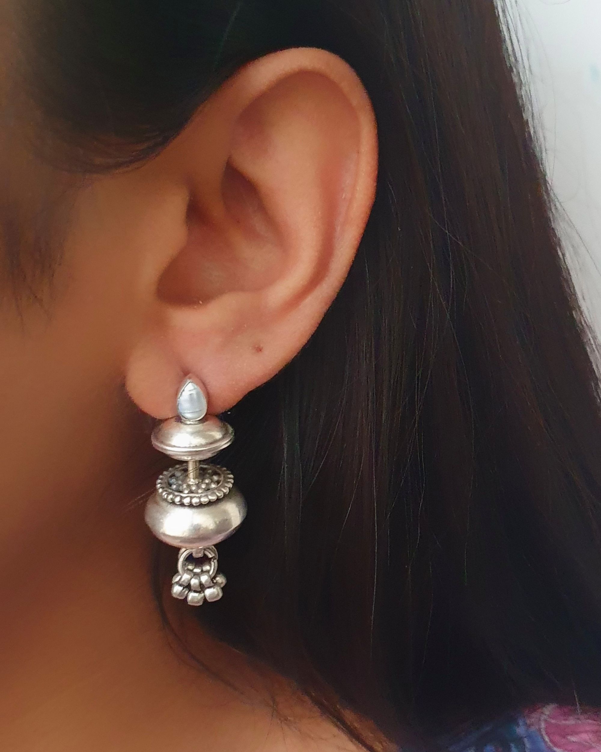 Plain Silver Earring in Mumbai चद क पलन बलय मबई Maharashtra   Get Latest Price from Suppliers of Plain Silver Earring in Mumbai