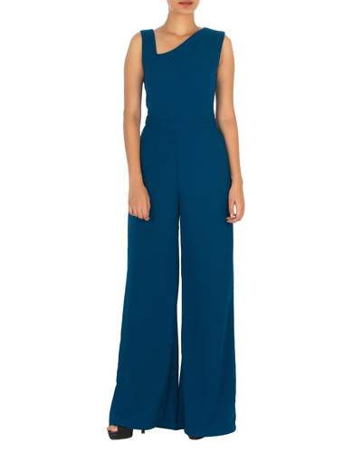 Brooke jumpsuit blue by Nay-Ked | The Secret Label
