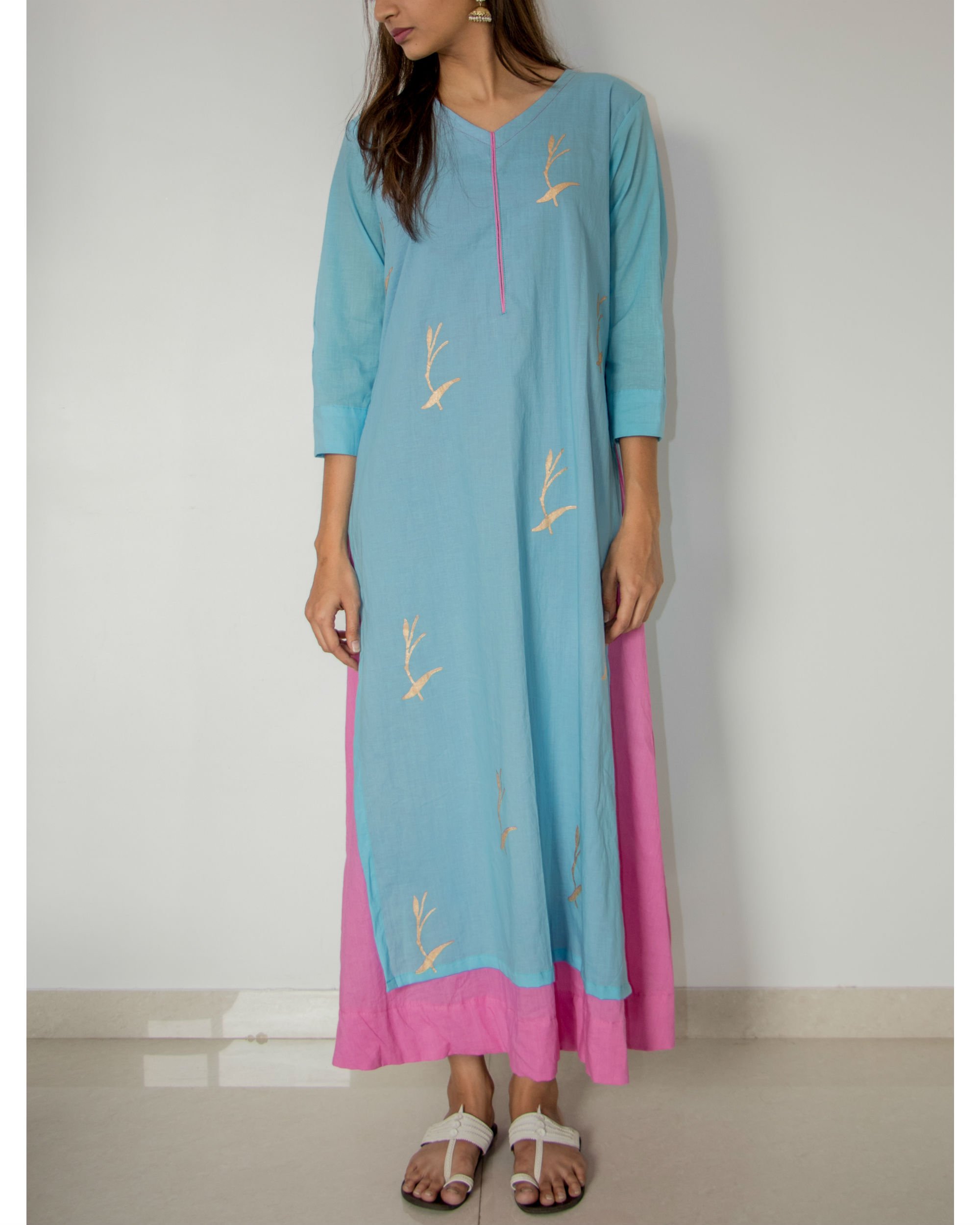 kurti double layer