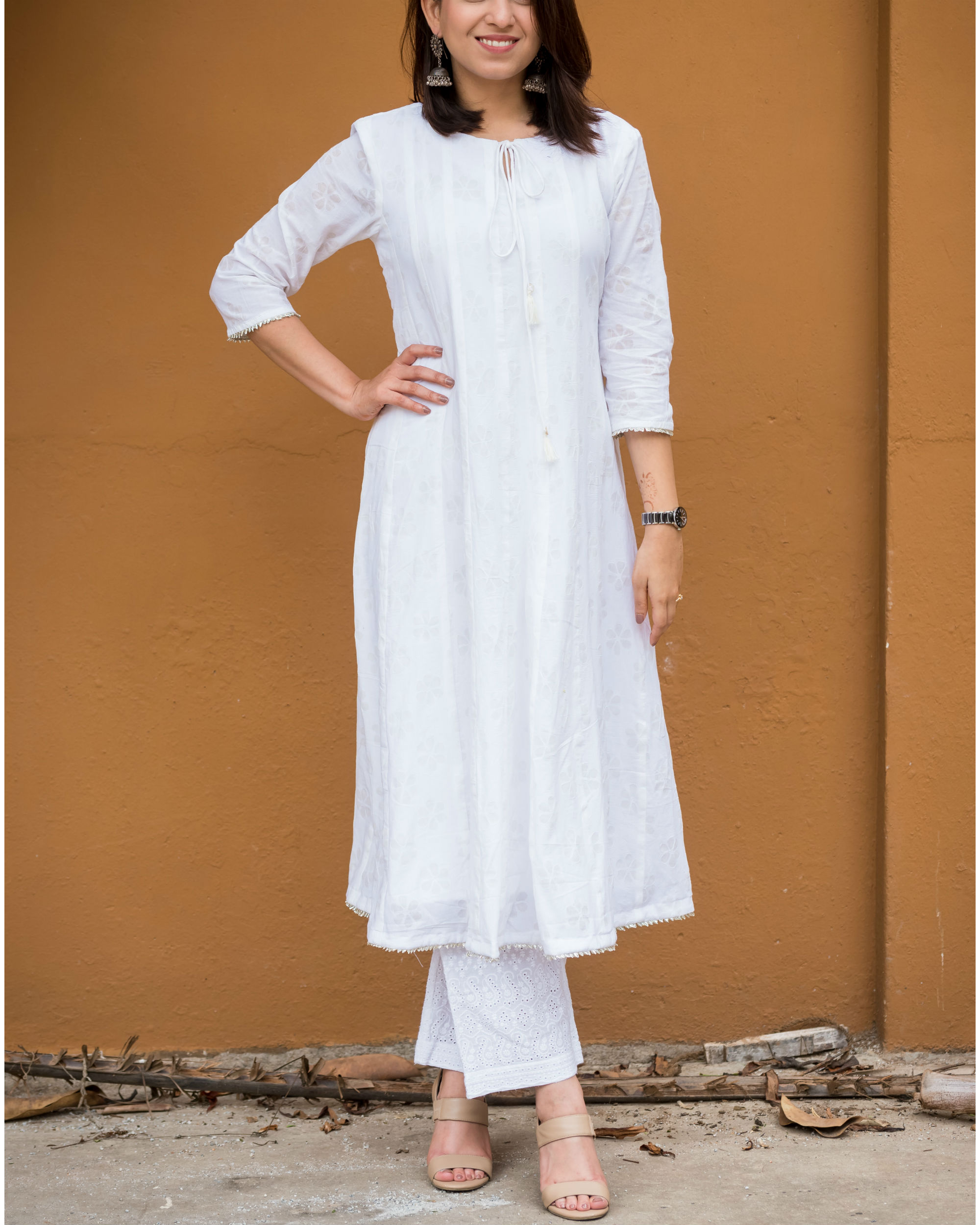 flared kurta design
