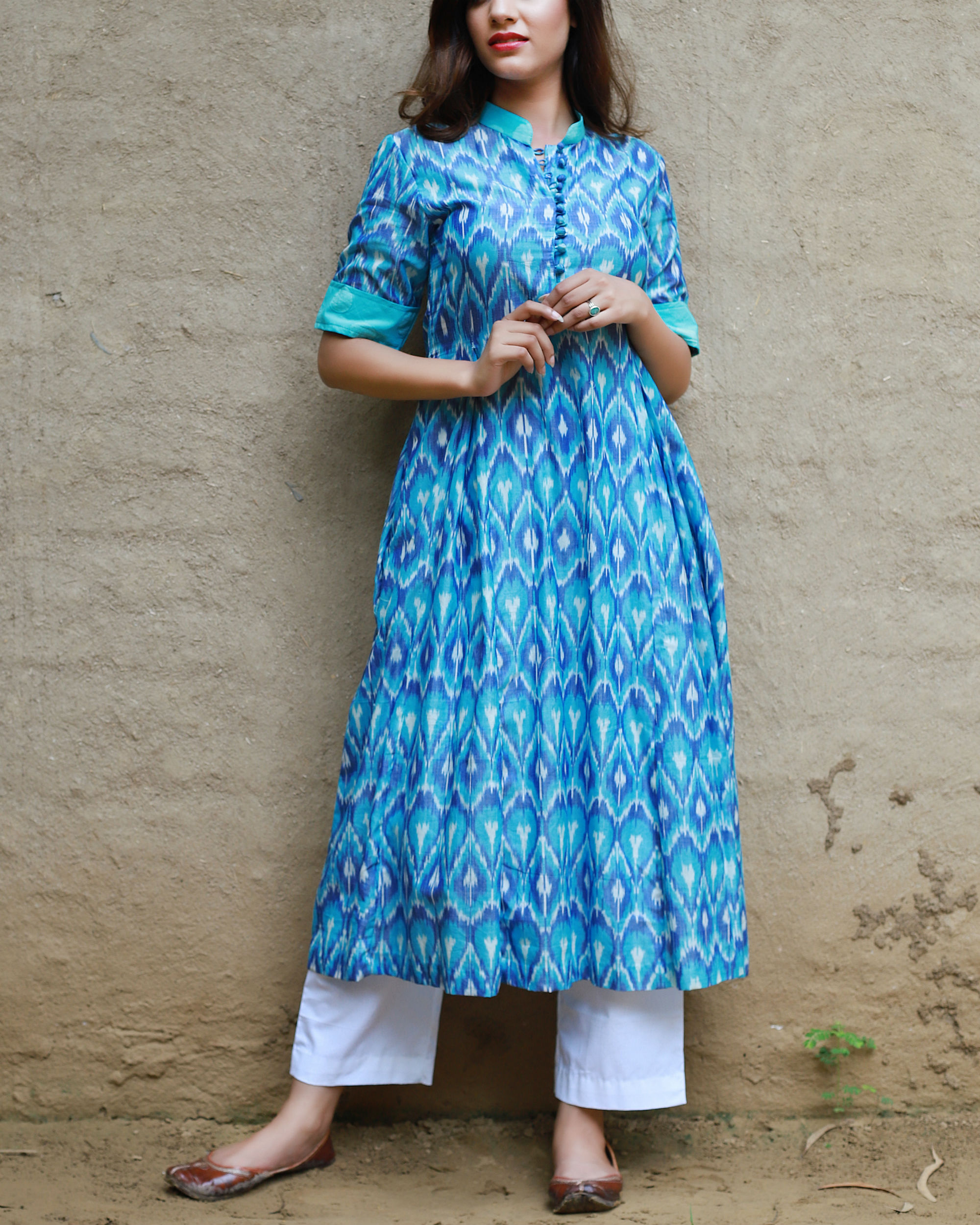 flared kurta design