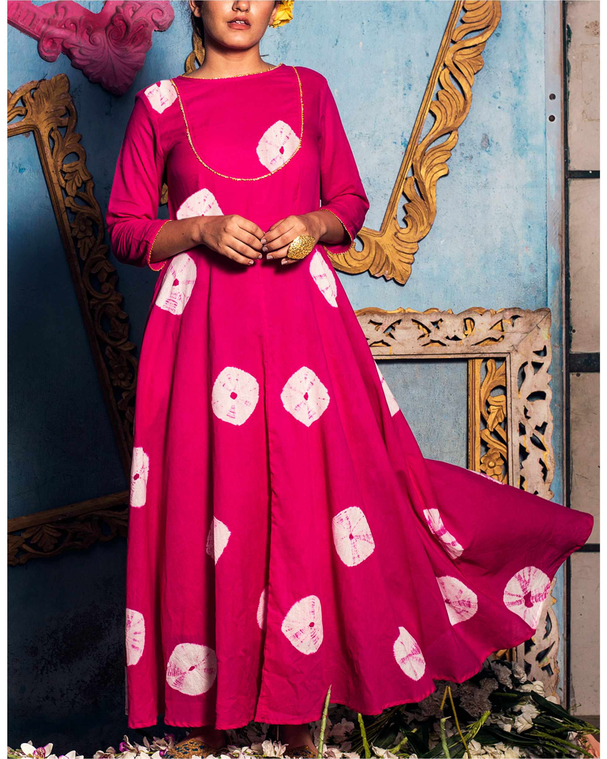 Get Hot Pink Kurta Dupatta Set at ₹ 3429 | LBB Shop