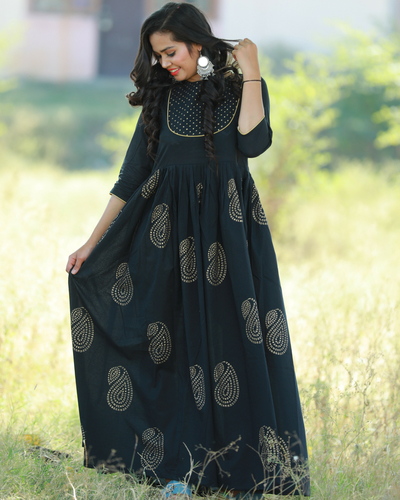 Mauve  Gold Designer Embroidered Silk Bridal Anarkali Gown  Sairas  Boutique