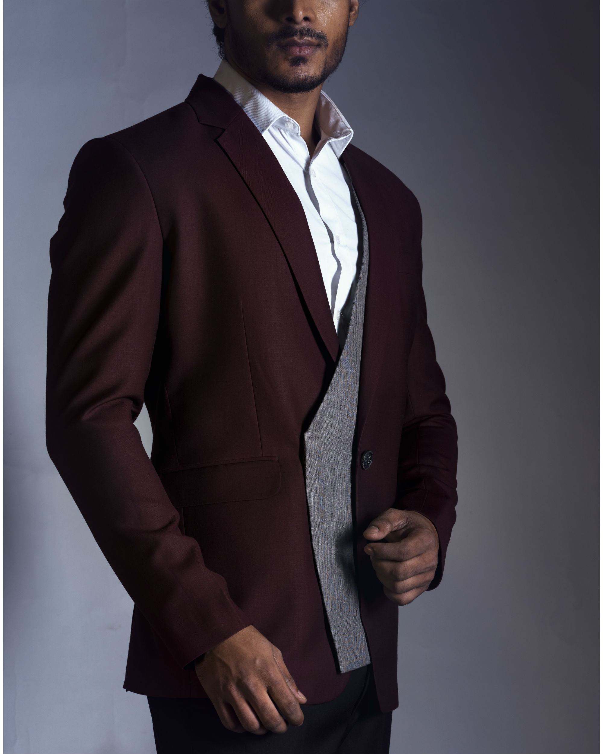 Mens Blazer One Button Tuxedo Lapel Coat Jacket+Pants Suit Wedding Formal  Groom | eBay