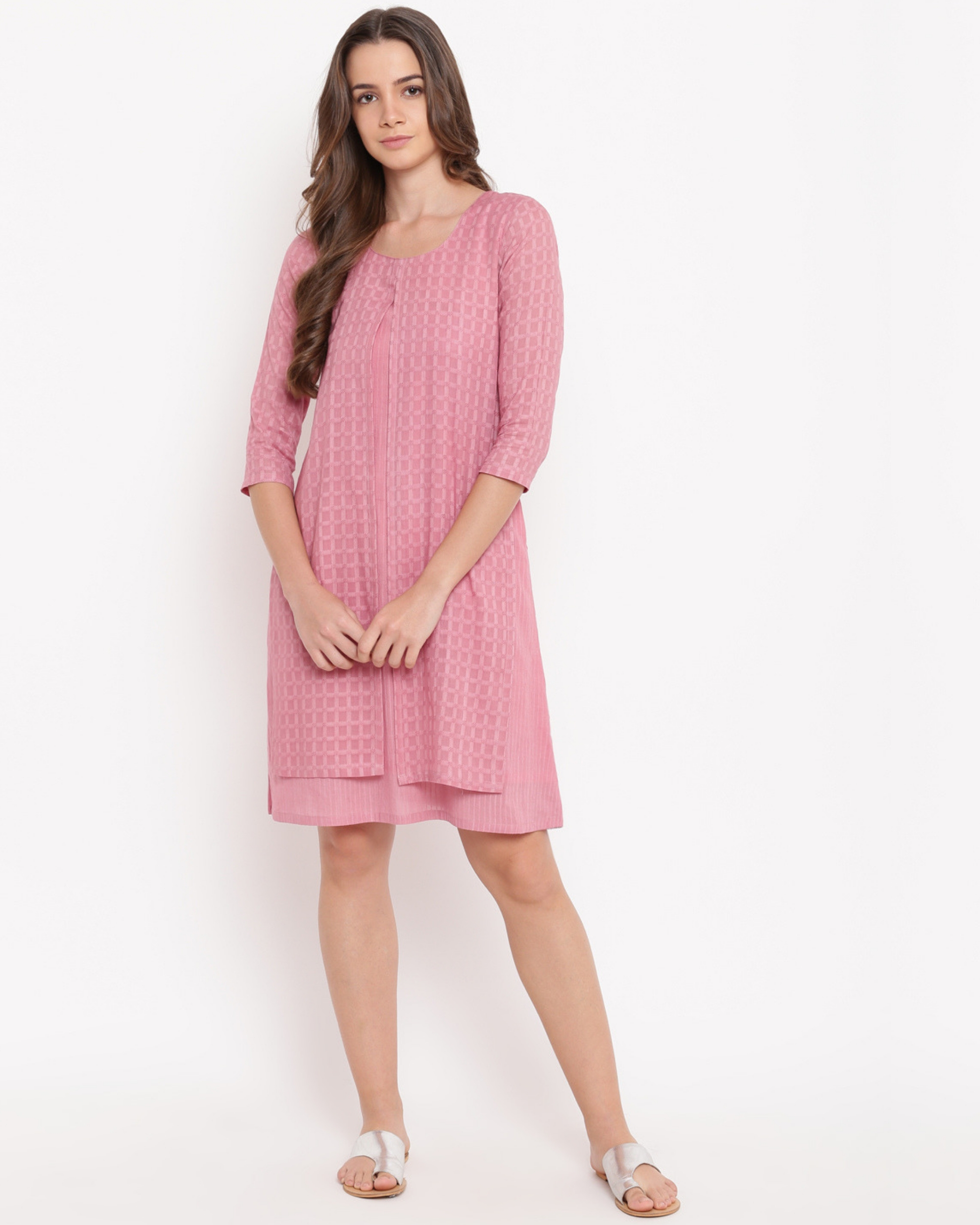 Pink jacket dress by trueBrowns The Secret Label