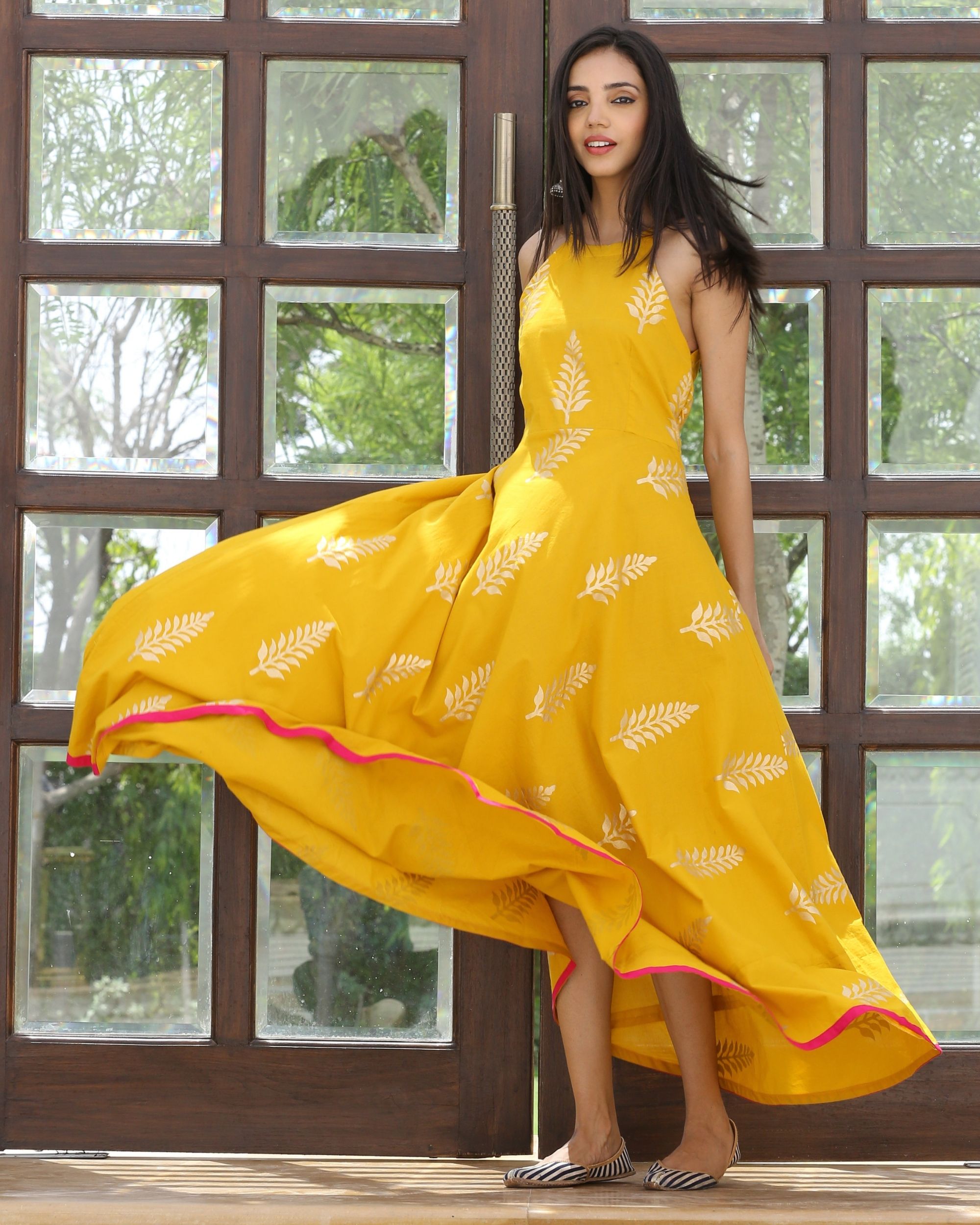 Mango printed maxi dress by Ambraee ...