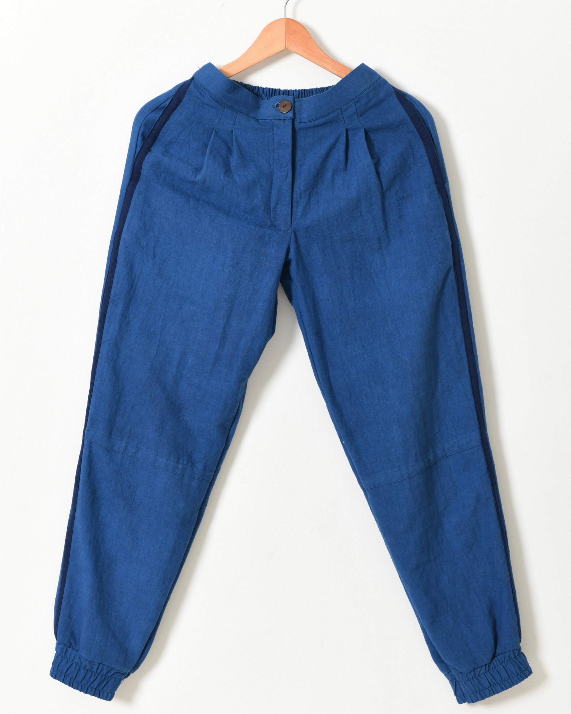 indigo cargo pants