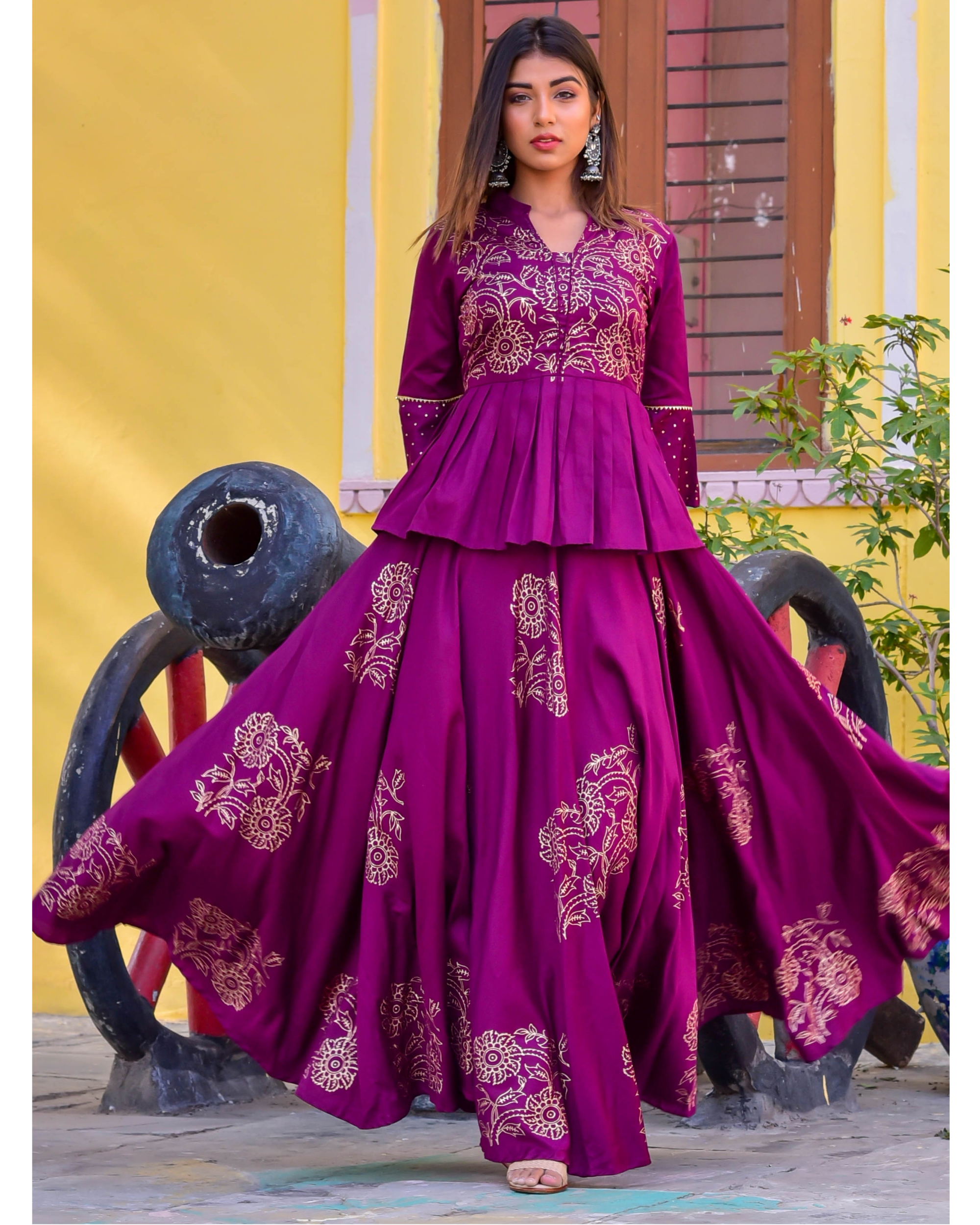 Collection more than 166 peplum top with lehenga best