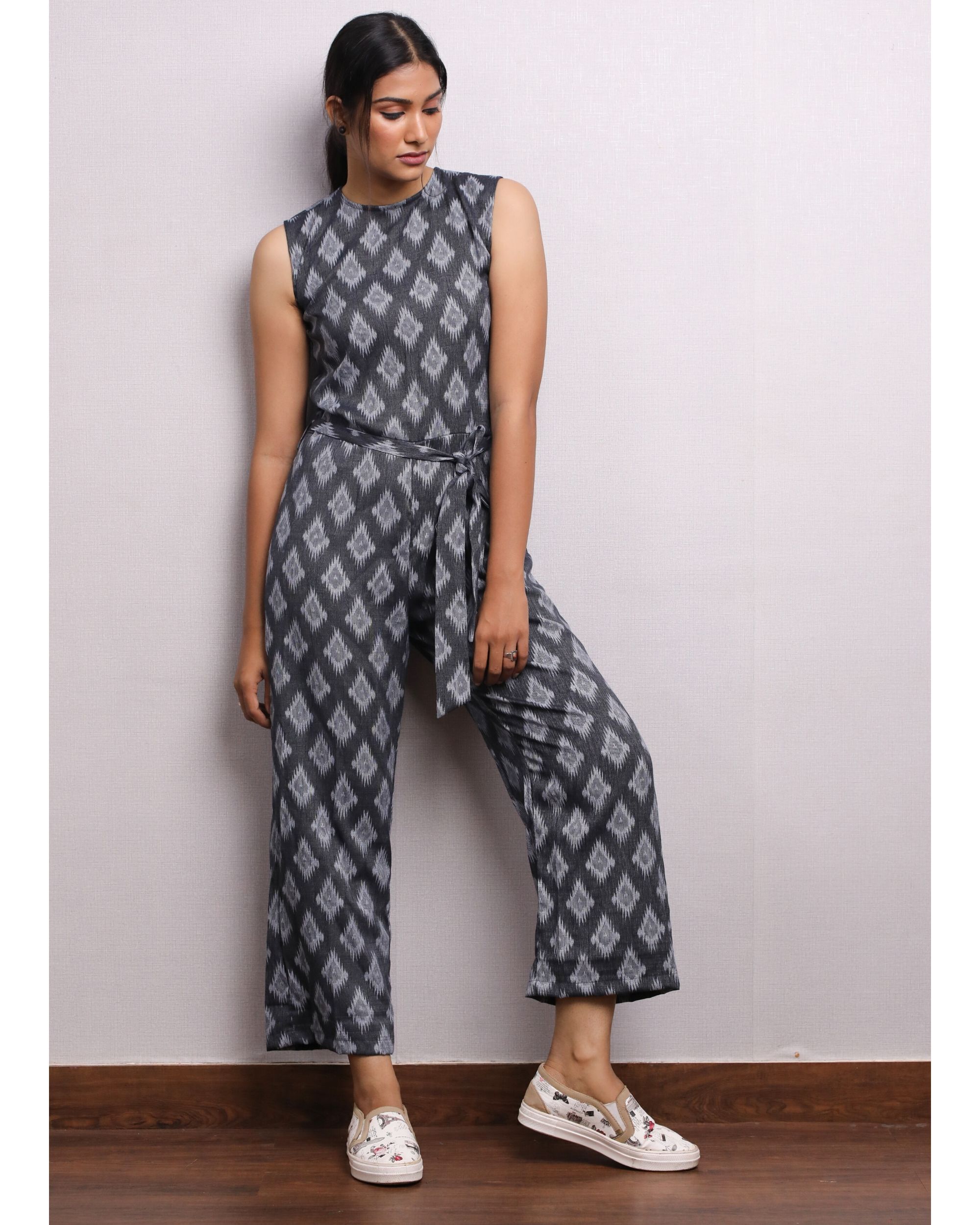 tie up jumpsuit