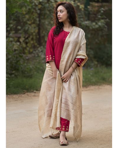 Cotton,Silk Pakistani Pure Silk Dupatta Suits, Dry clean at Rs 1250 in Surat