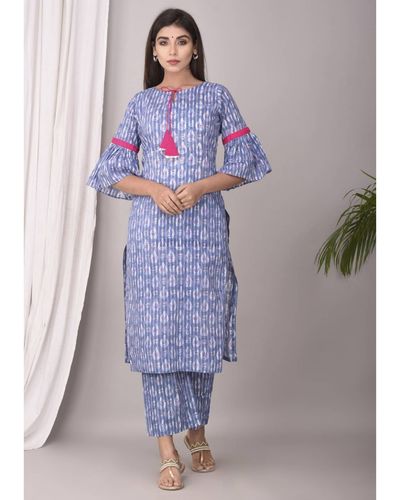 Bluebell Floral Set Set Of Two By Jaipuri Jazz The Secret Label 