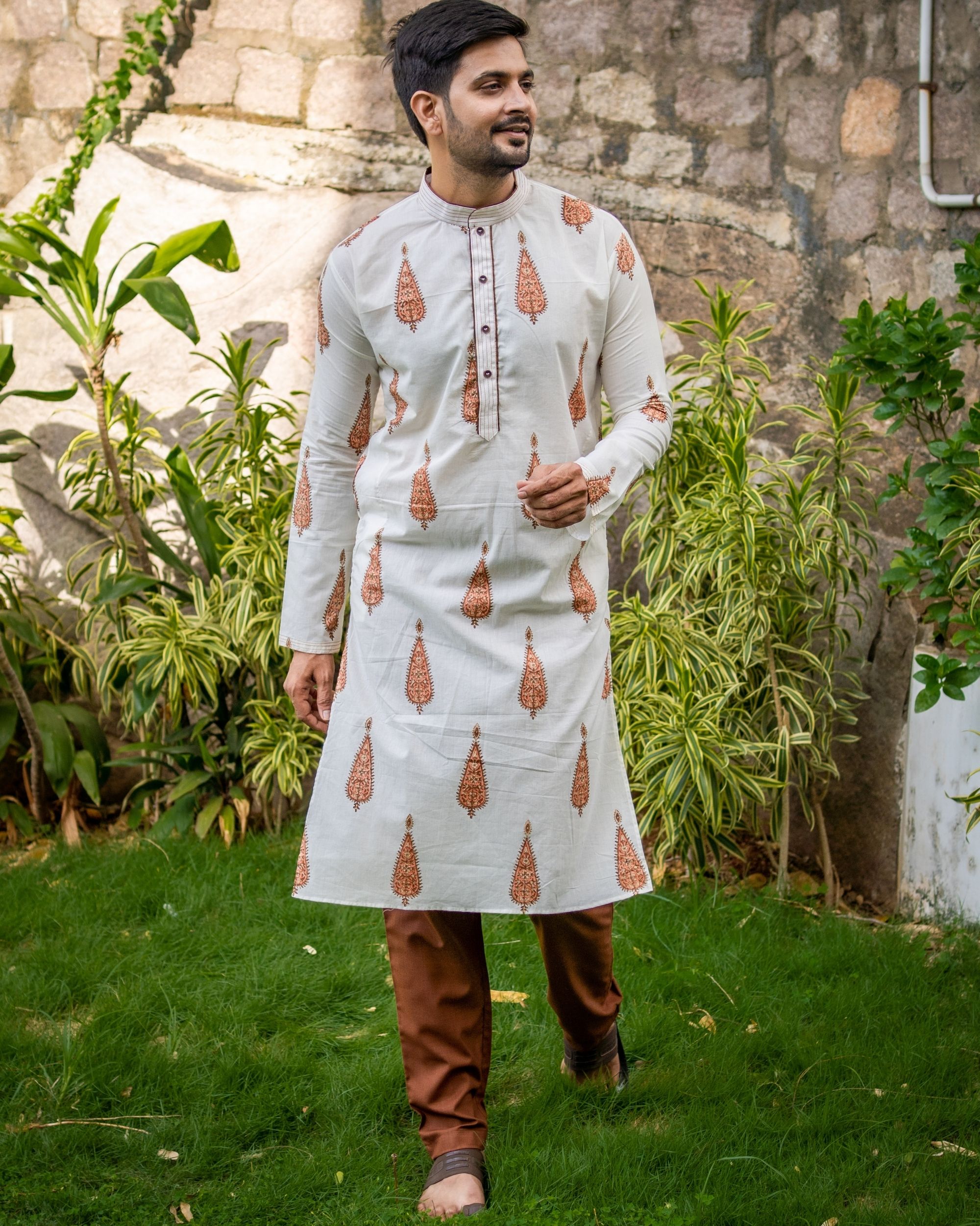 Kurta Pajama, Indian Ethnic Kurta, Mens Kurta, Mens Clothing, Grey Color,  High Quality Party Wear Kurta Home Wear Kurta Plus Size Available - Etsy