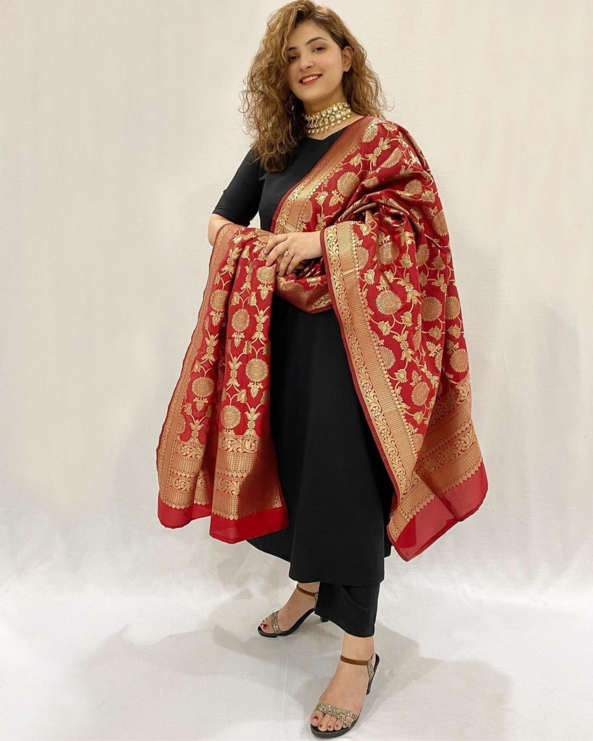 Buy Banarasi Kurti by Indias Top Fashion Designer Online 2023