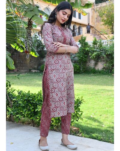 Buy Black Printed Crepe Kurti Set by Colorauction  Online shopping for  Kurti Sets in India