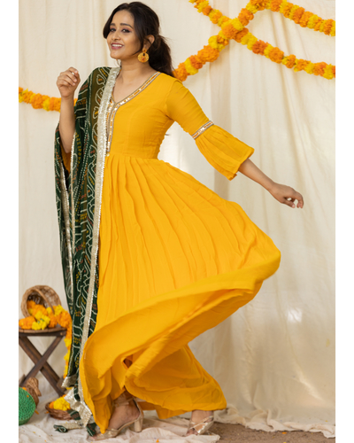 Latest Stylish Yellow Dress Design for Different Occasions | Libas