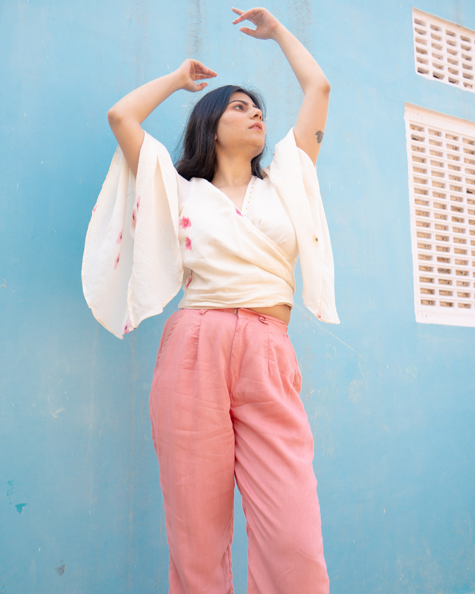 Buy Pink Pants for Women by ZRI Online  Ajiocom