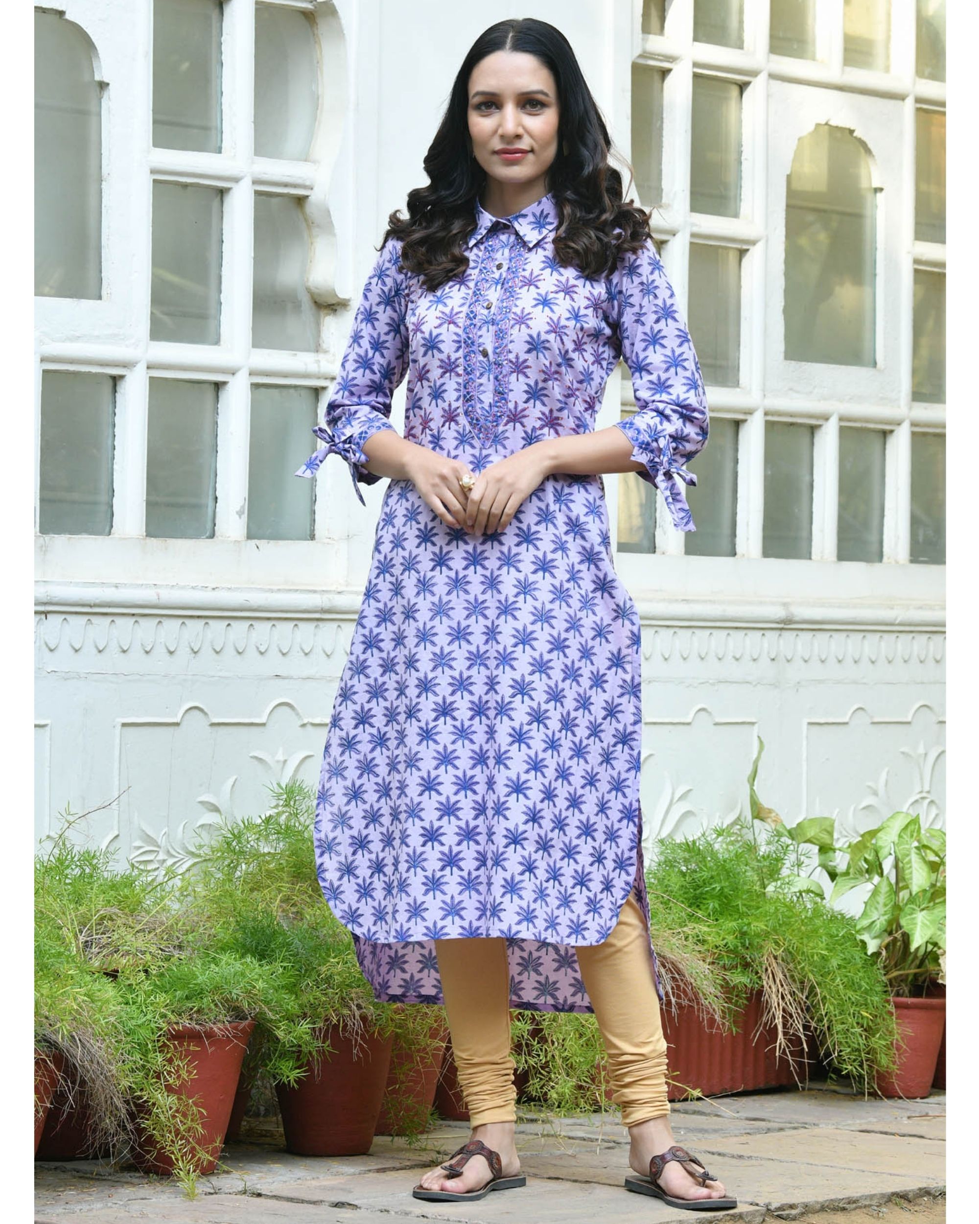 Secret label knee 2025 length kurtis