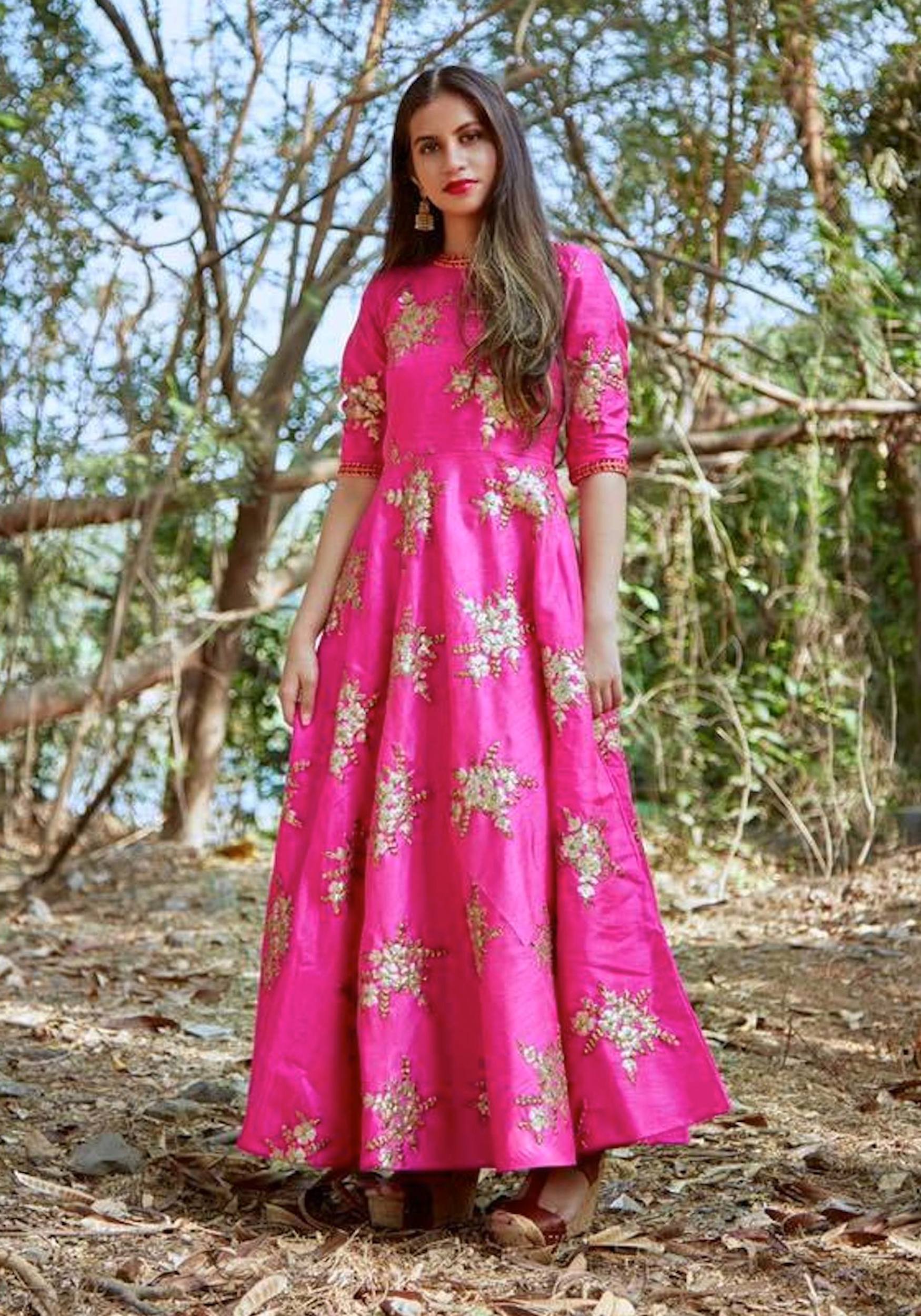 Royal pink dress by Tie ☀ Dye Tale ...