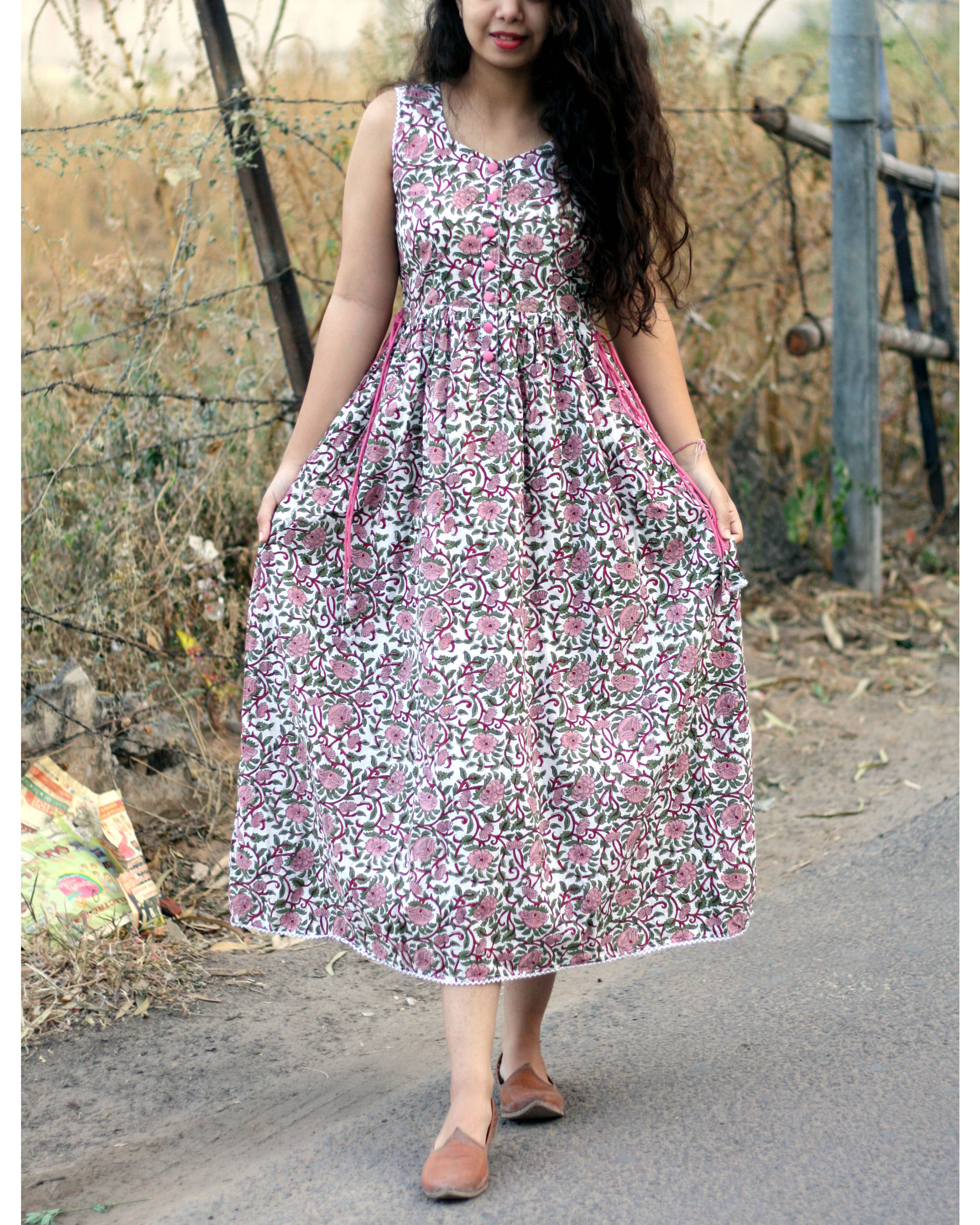 ankle length cotton dresses