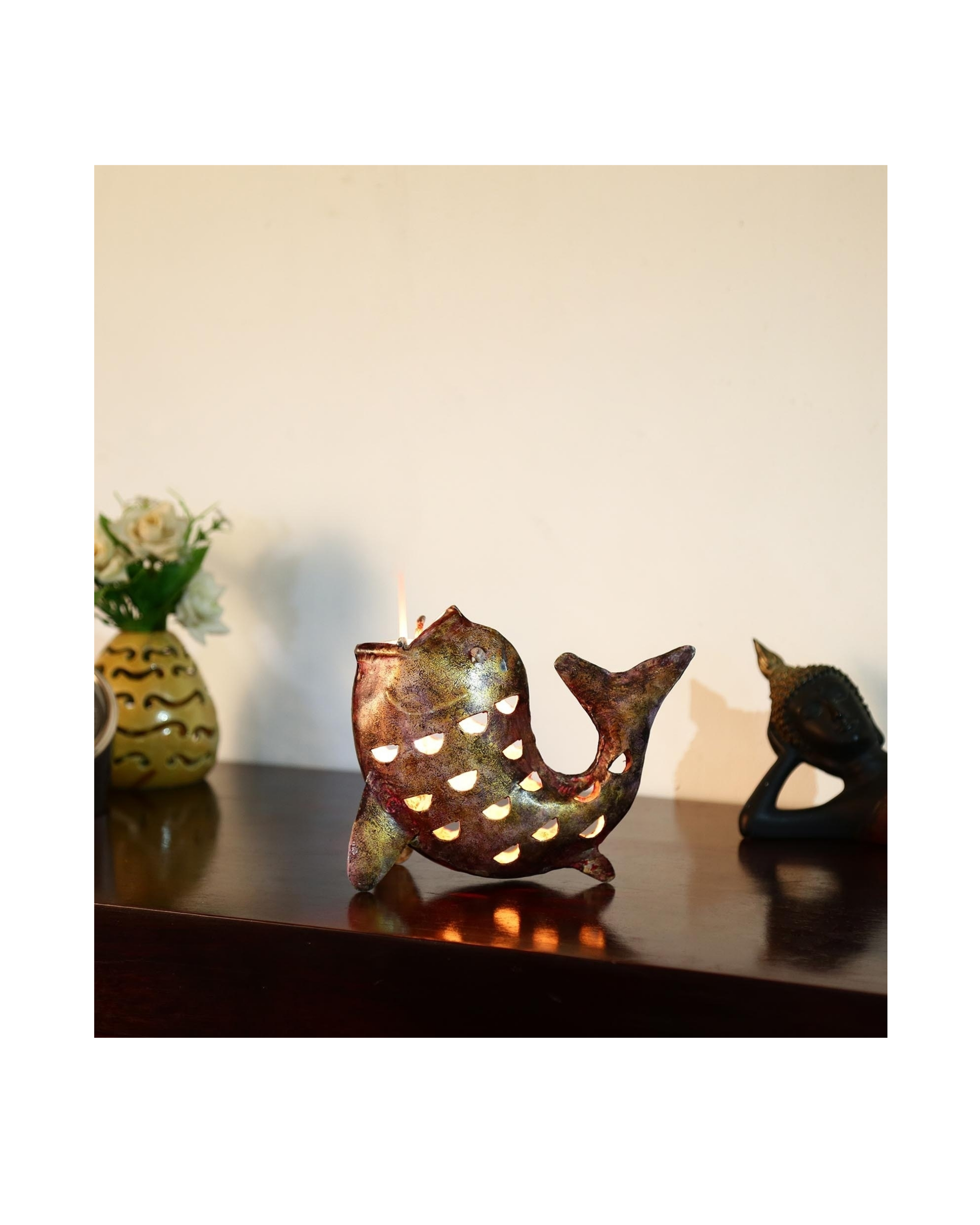 Fish tea light holder by Artisans Rose The Secret Label
