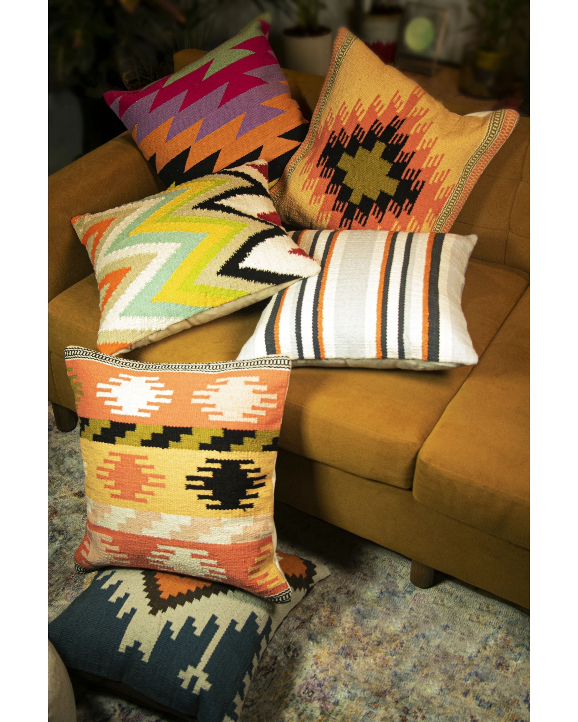 Bohemian chic cushions Set Of Six by The Artment The Secret Label