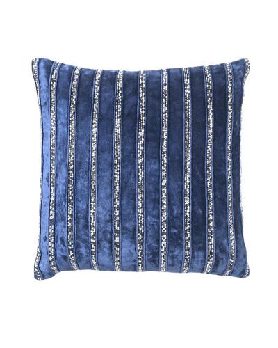 Viscose velvet beaded cushion cover by Amoliconcepts | The Secret Label