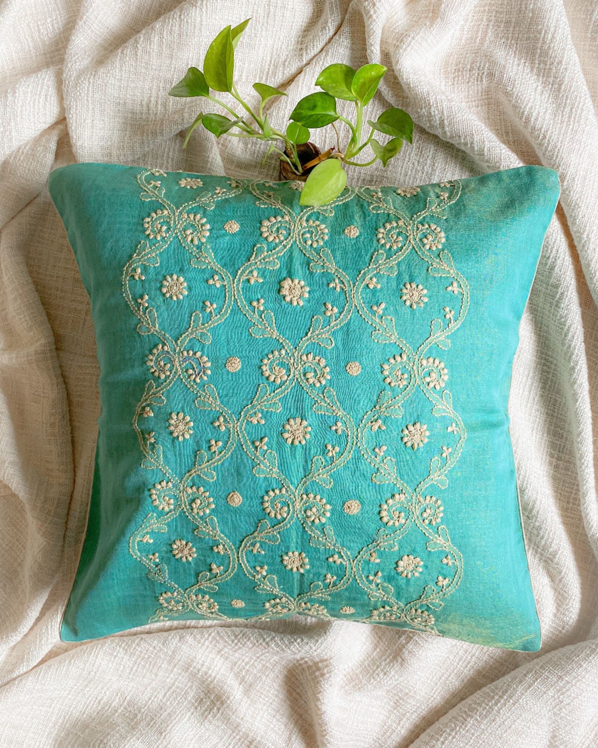 Turquoise 2024 cushion cover