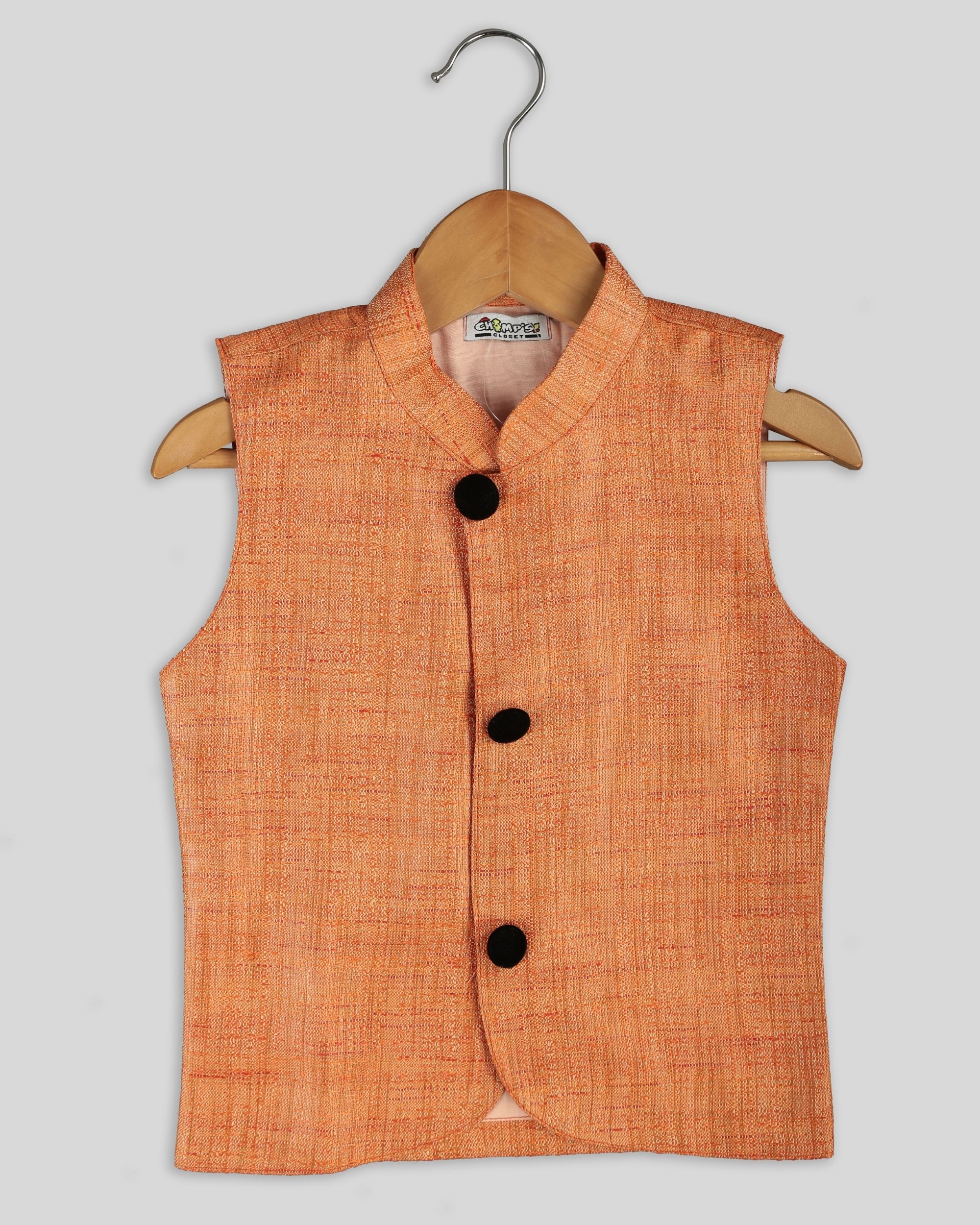 Saffron waist coat