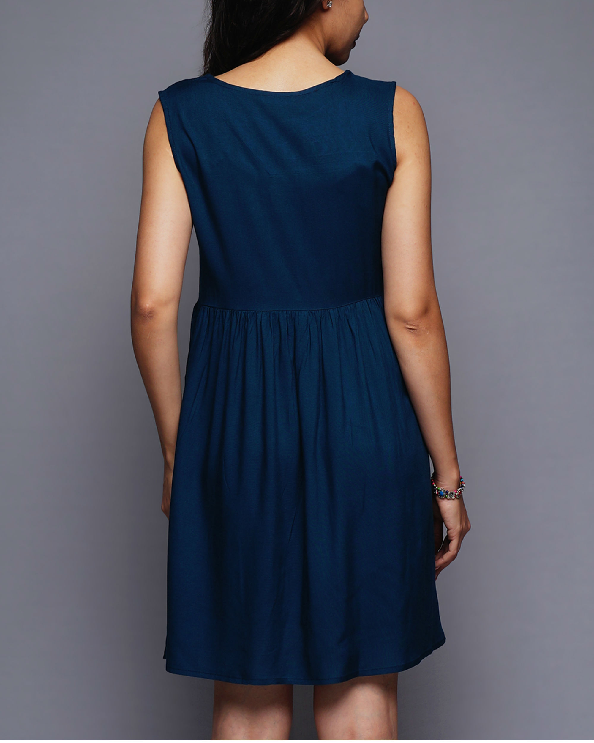 Tasseled short dress by UNTUNG | The Secret Label