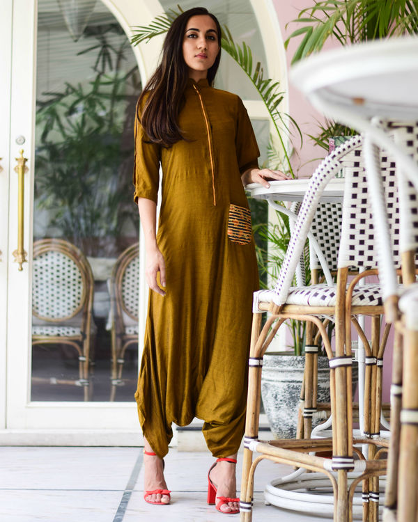 Dandelion Dhoti Jumpsuit By Kaaj 