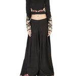 embroidered palazzo pants online