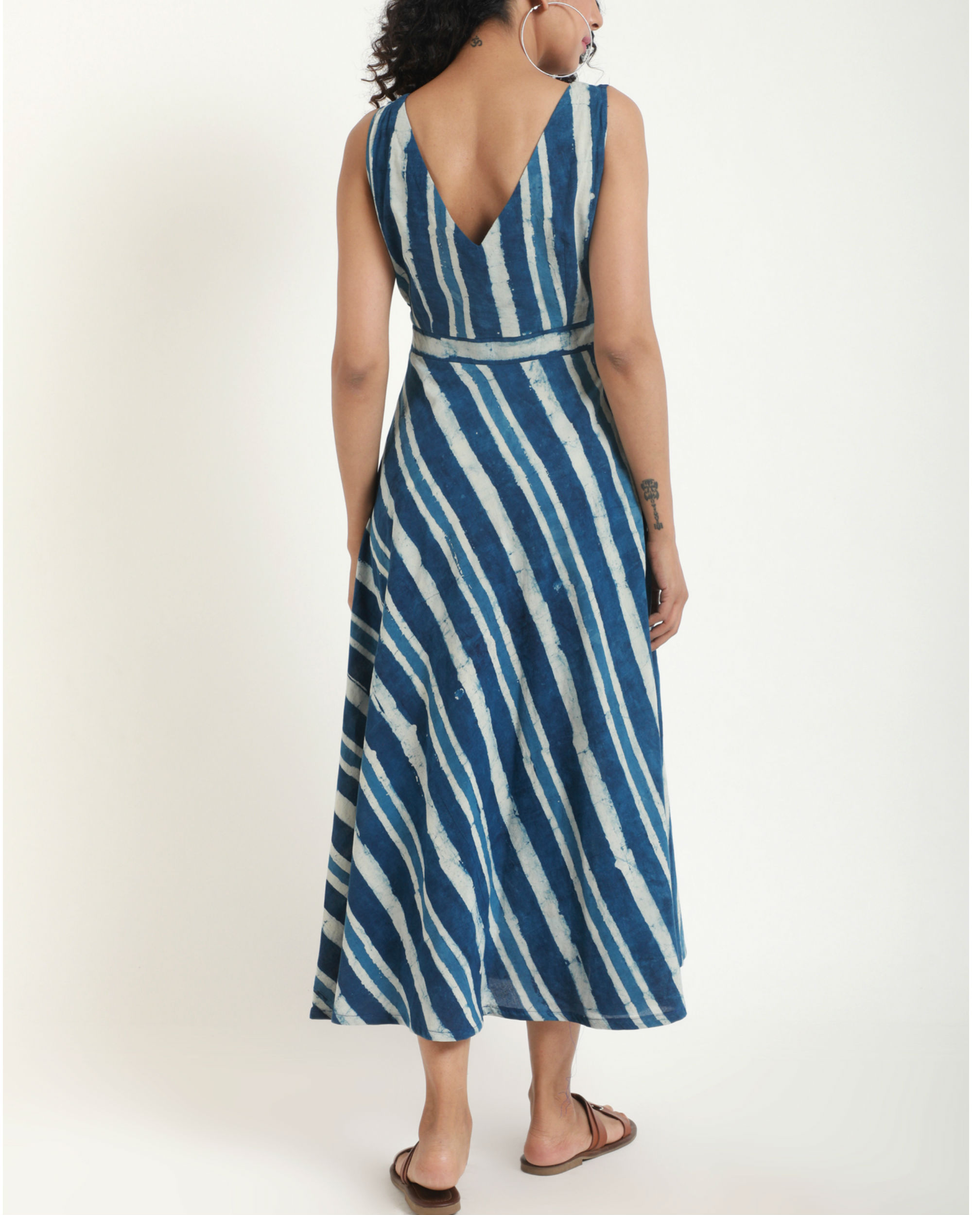Blue stripe dress by trueBrowns | The Secret Label