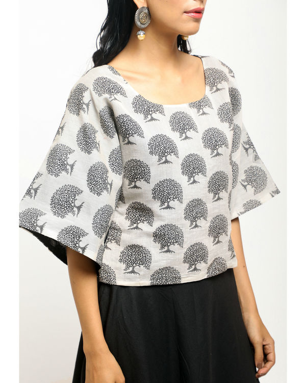 Black White tree skirt set by trueBrowns The Secret Label