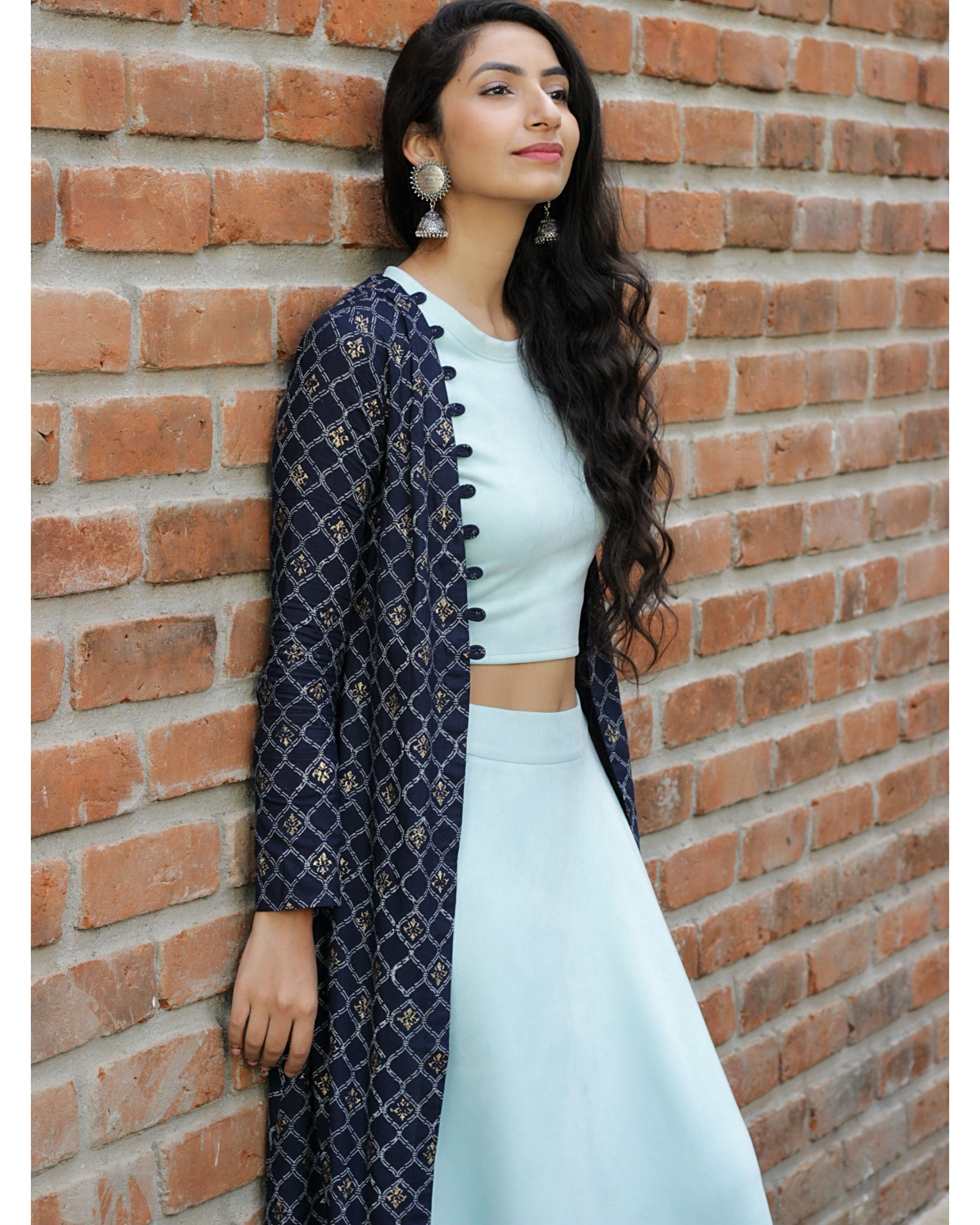 Buy Skirt Jacket Set for Women Online from Indias Luxury Designers 2023