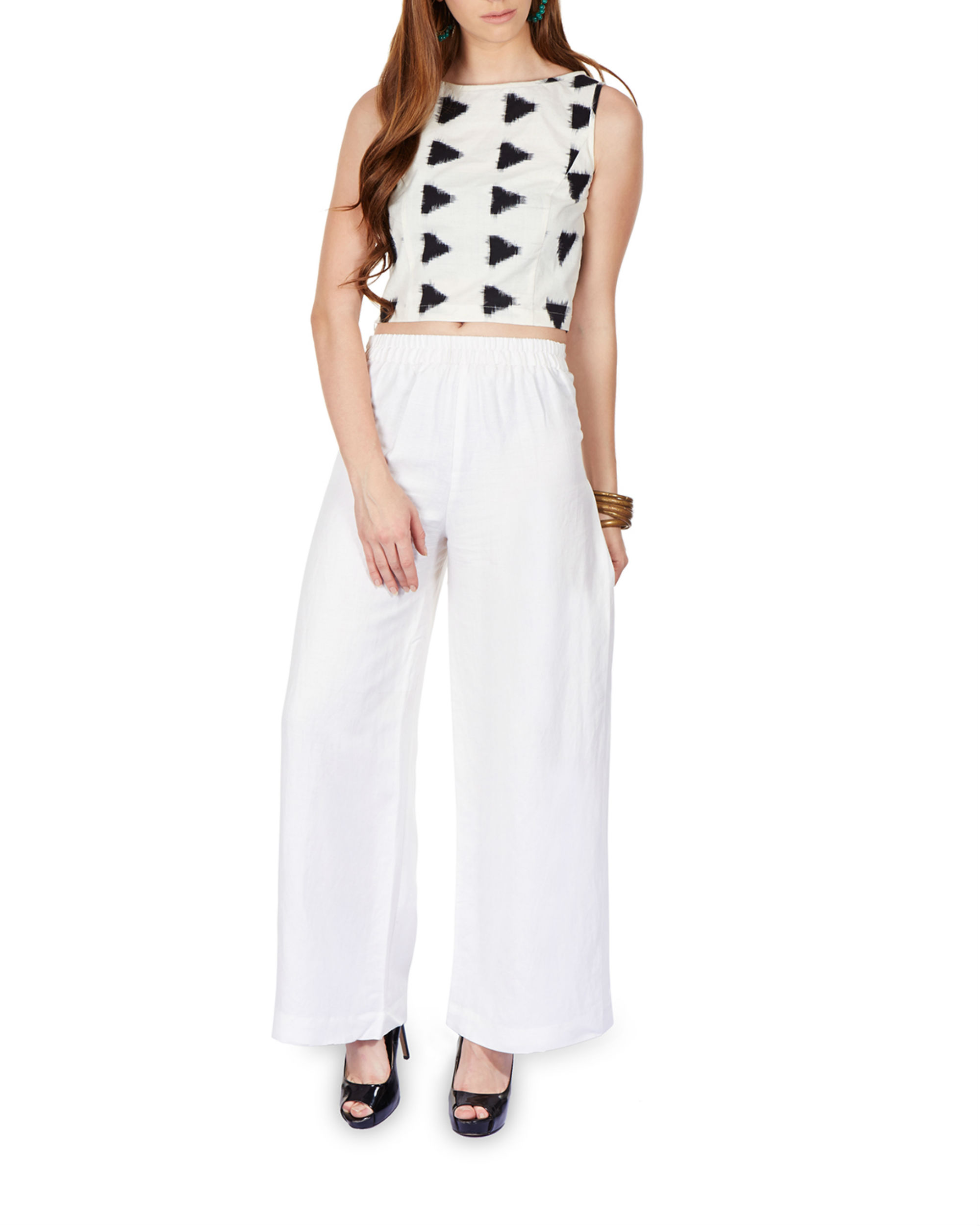 Pleated palazzo Tpshop | Trouser outfits, Nice dresses, Palazzo trousers
