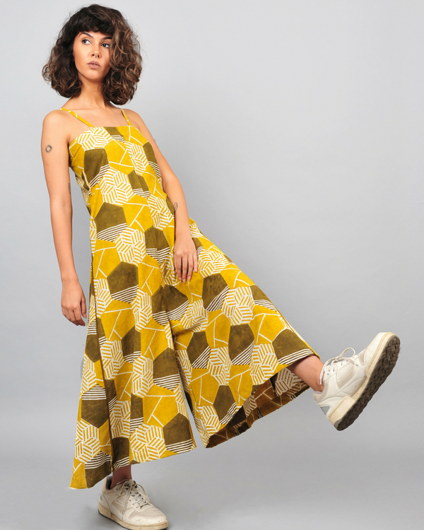 Honeycomb strappy dress 2