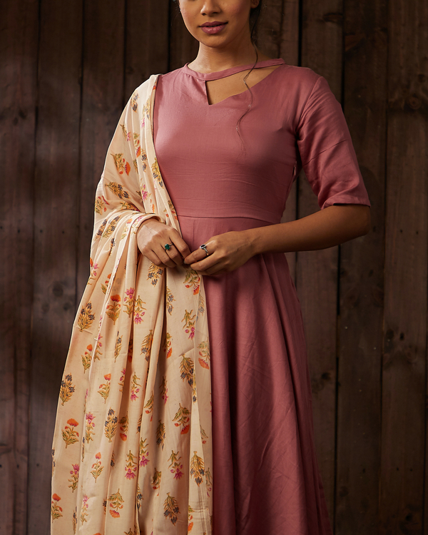 maxi with dupatta