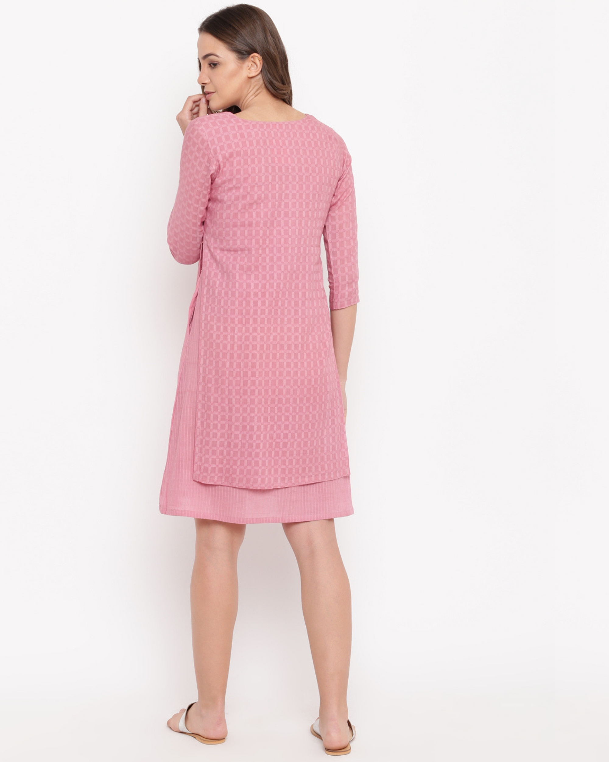 Pink jacket dress by trueBrowns The Secret Label