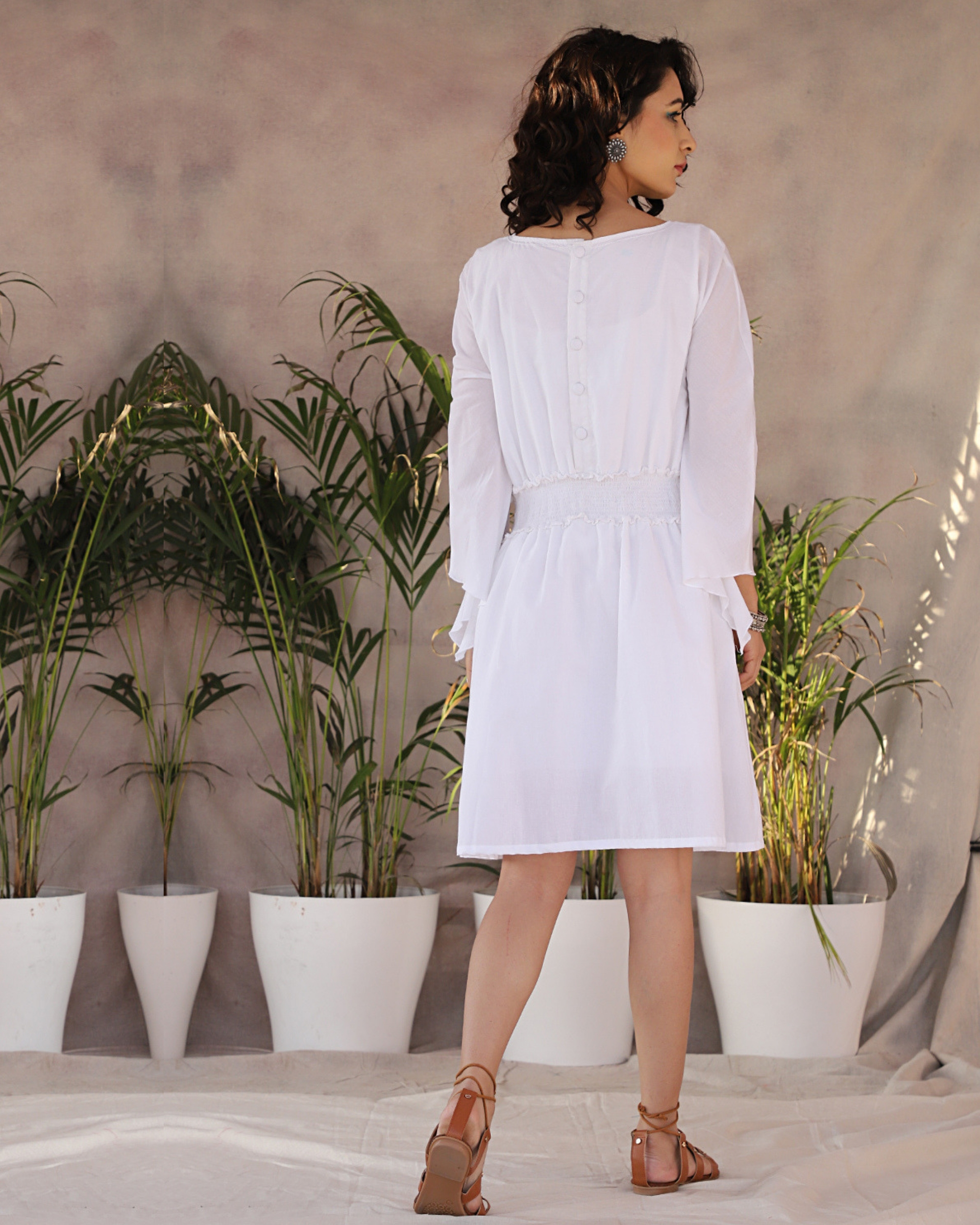 the white cotton gown company