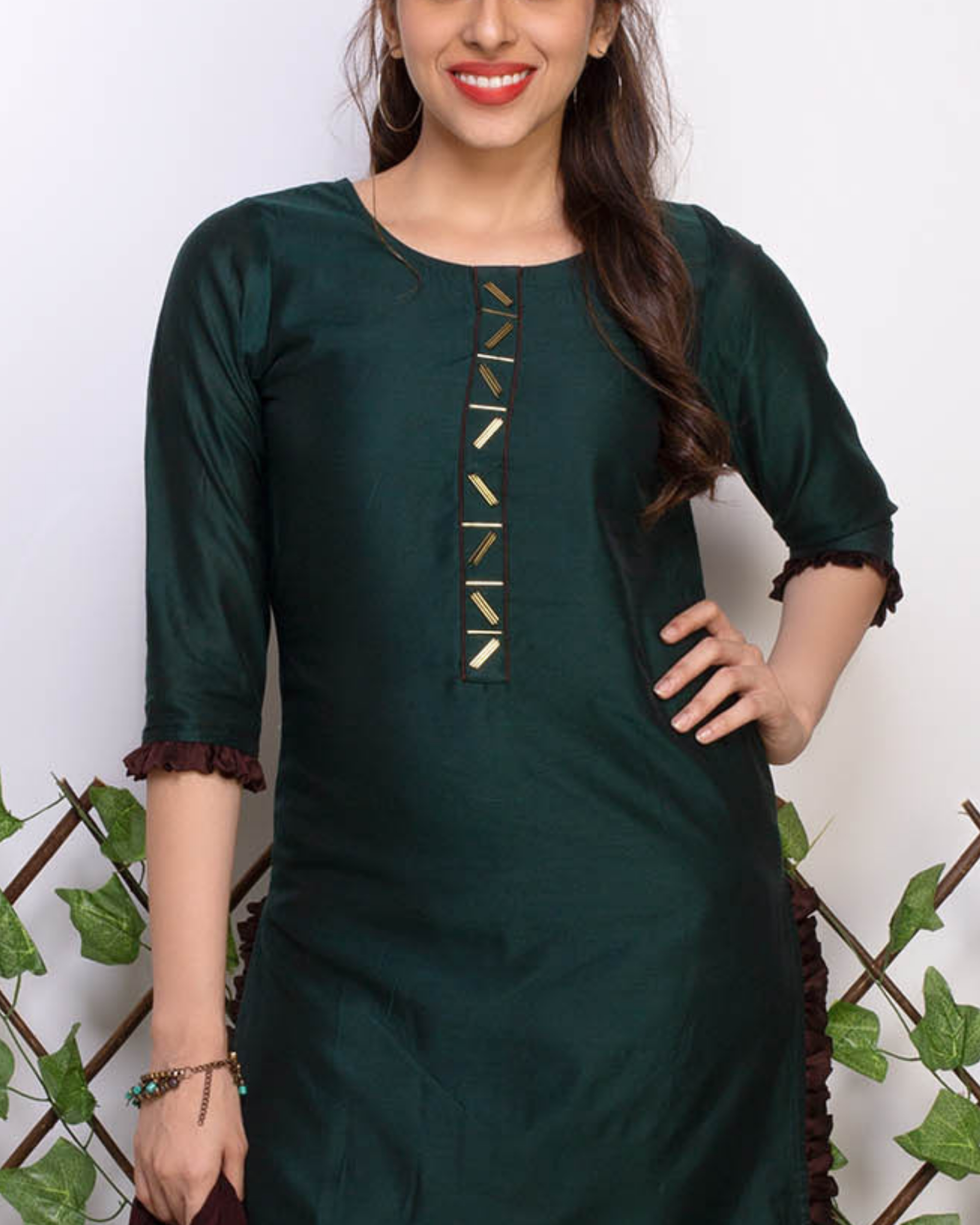 frill kurta design