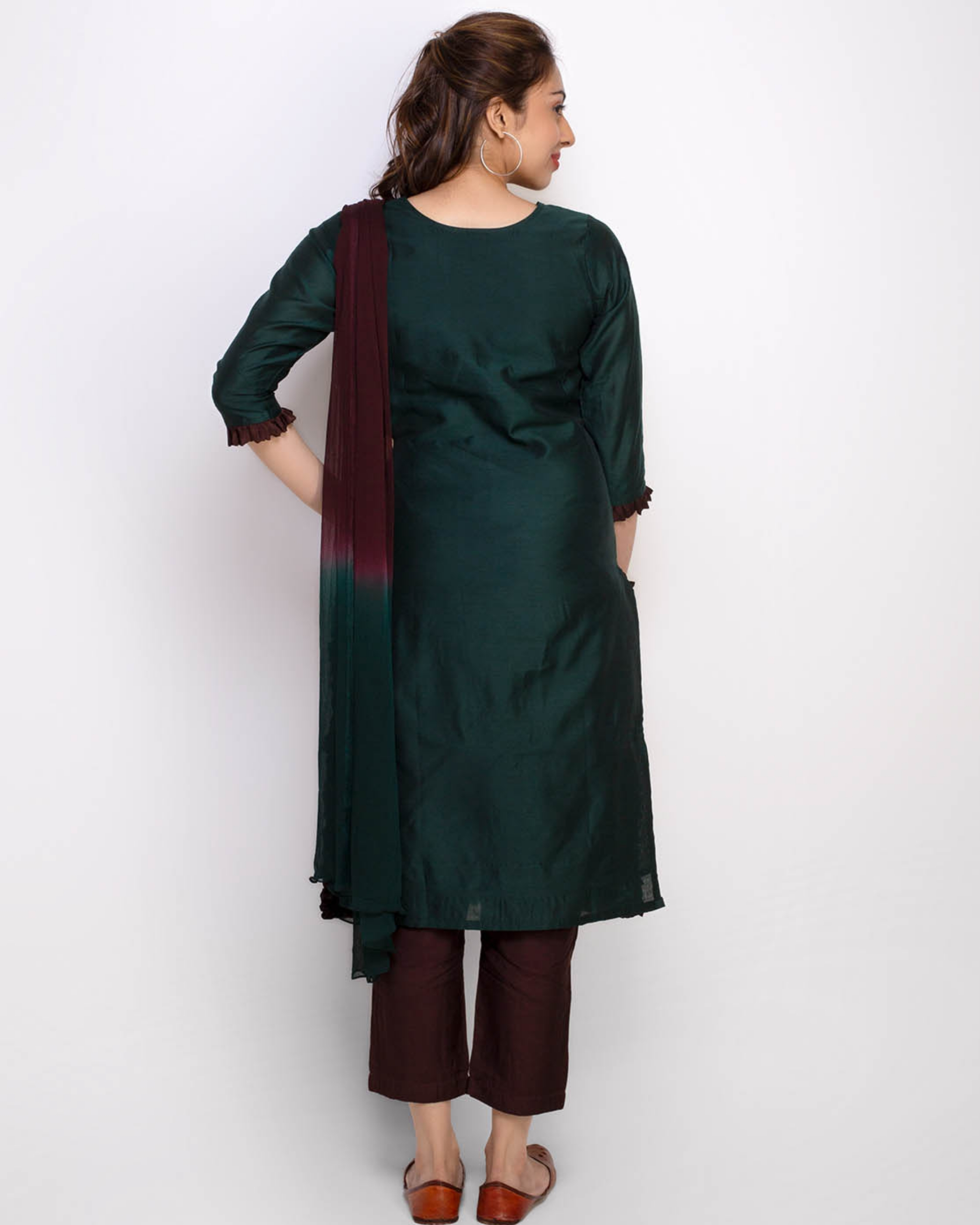 frill kurta design