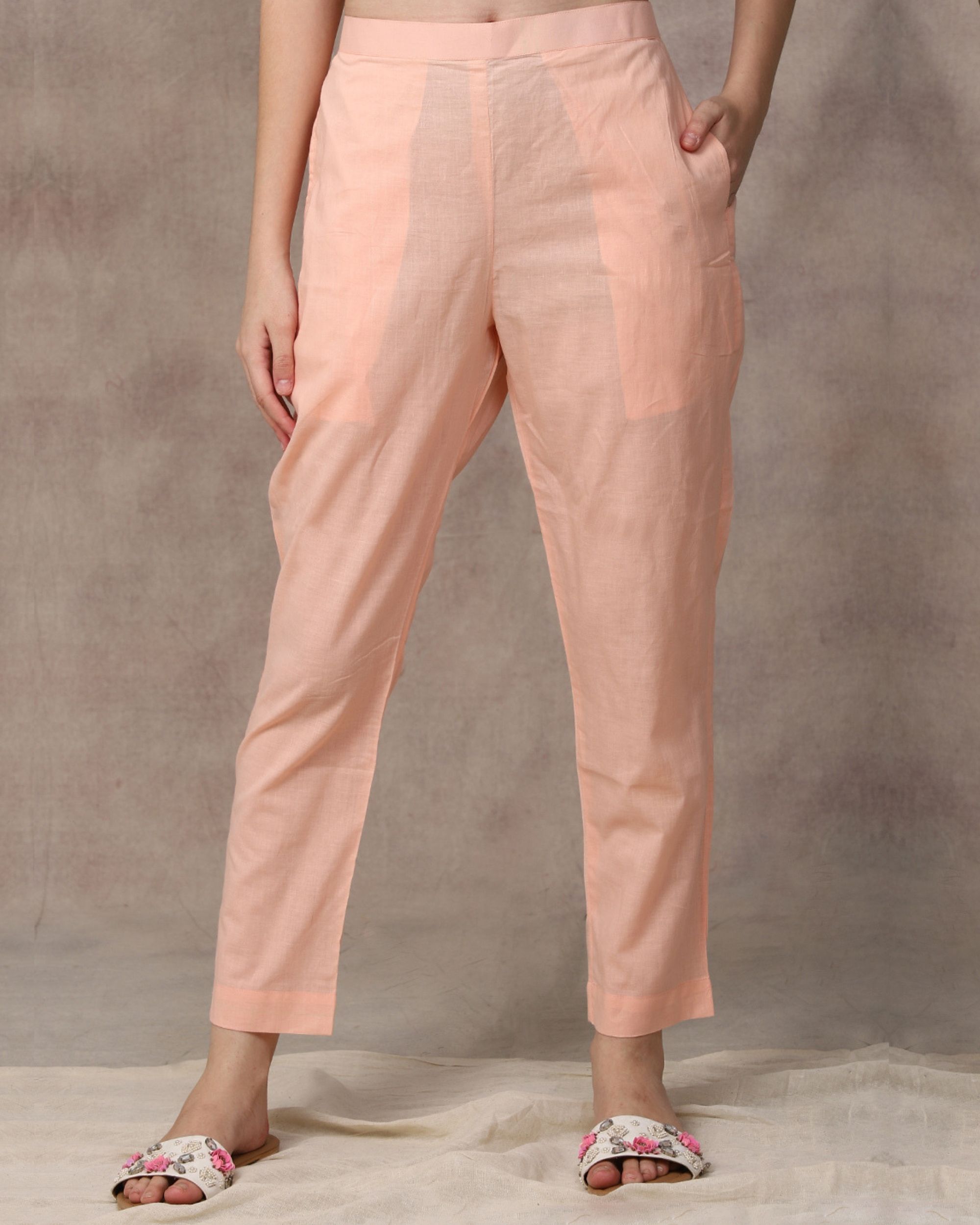 Lemon and salmon pink suit-set- set of two by The Cotton Staple | The ...