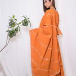 Rust colored suit- set of three by Chokhi Bandhani | The Secret Label