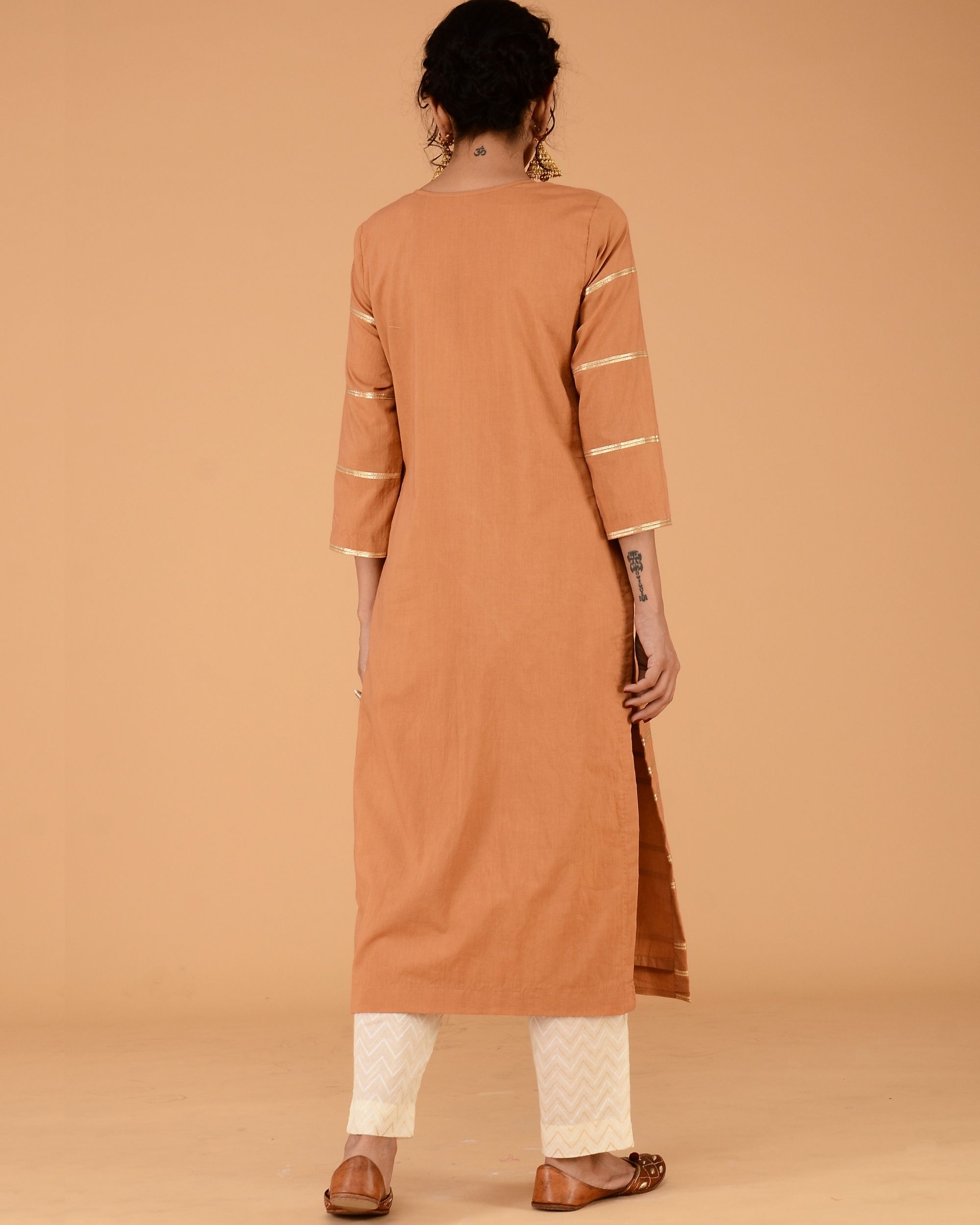 mulmul kurta set