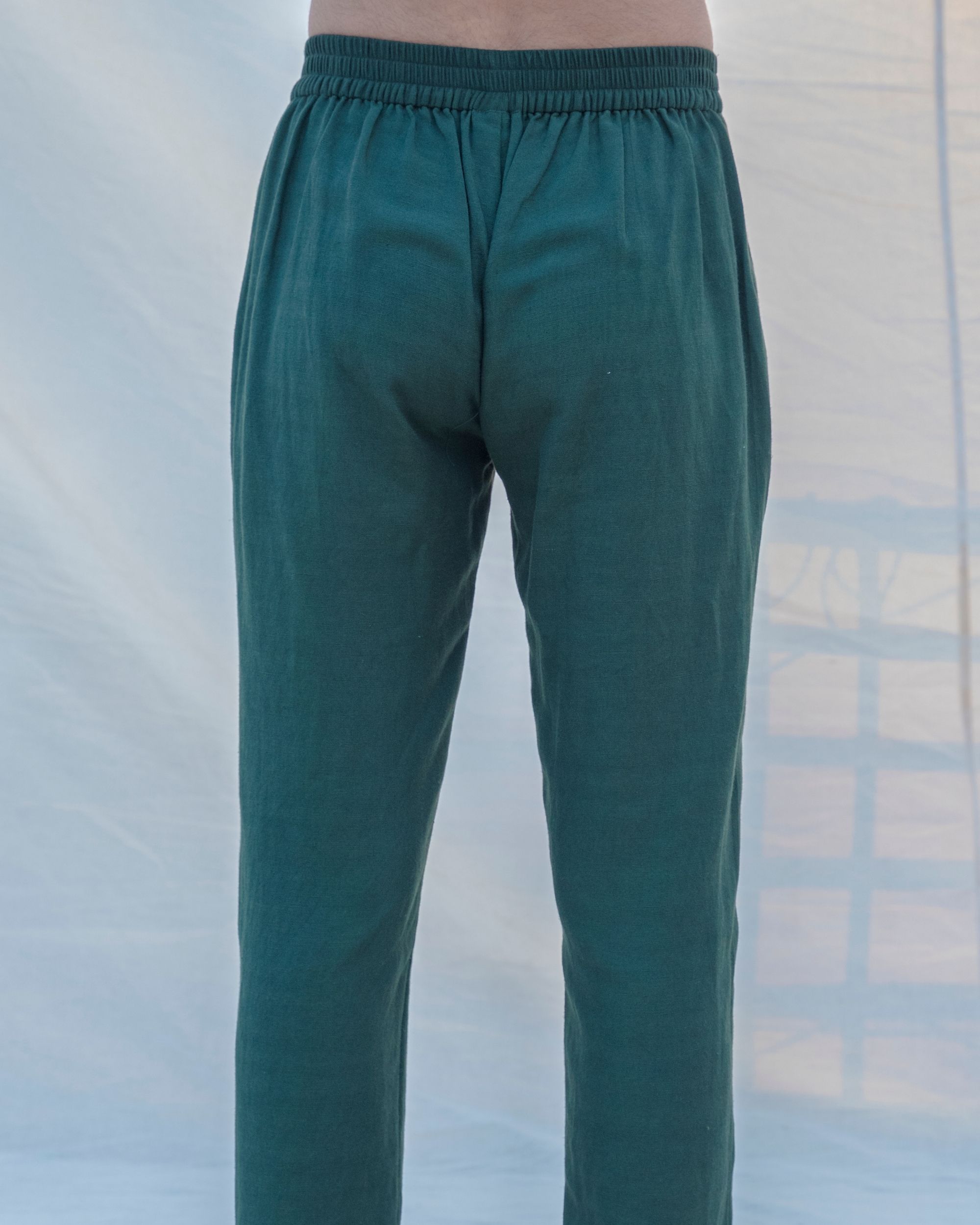 Buy Bottle Green Four Pocket Cargo Pants Pure Cotton for Best Price,  Reviews, Free Shipping