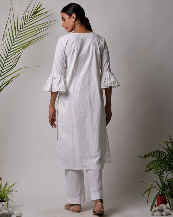 Kuri cotton kurta and pants- set of two 1