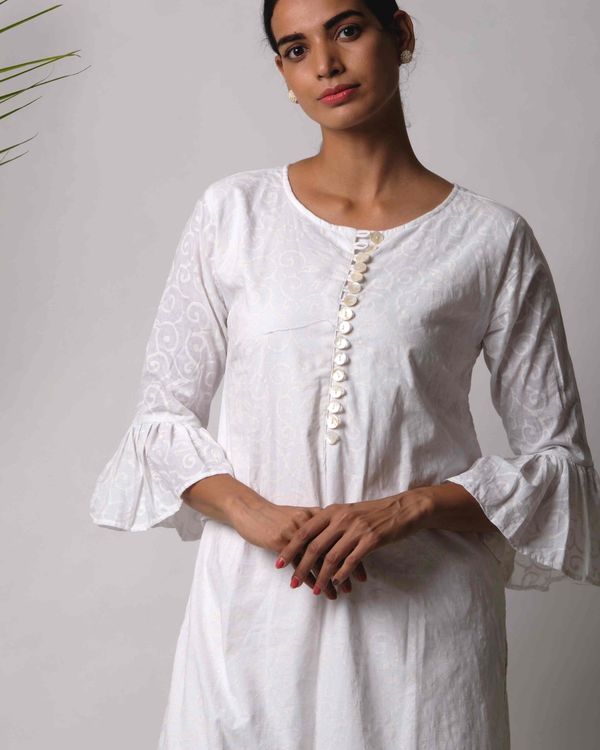 Kuri cotton kurta and pants- set of two 2
